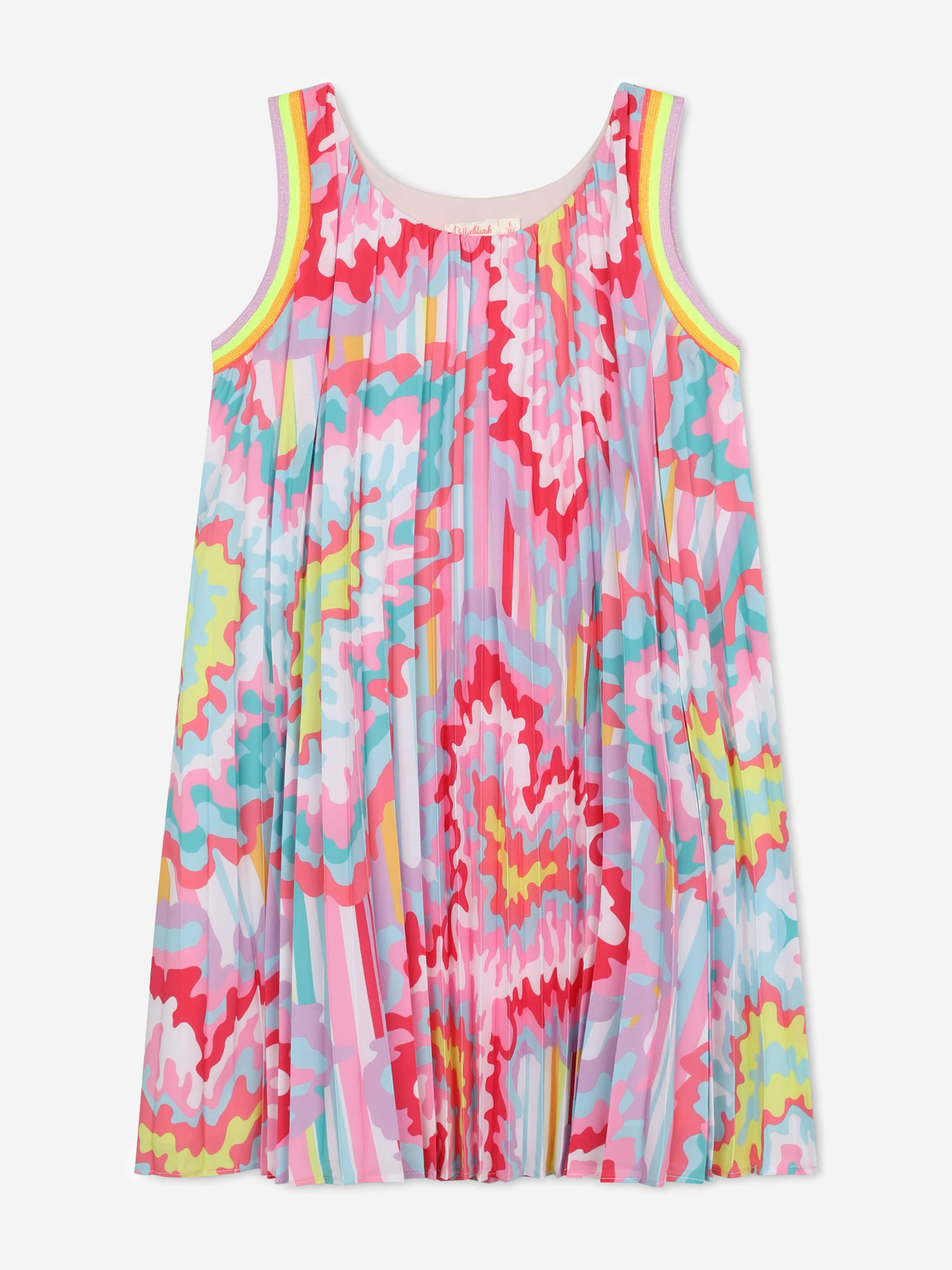 Billieblush Girls Sleeveless Dress in Multicolour