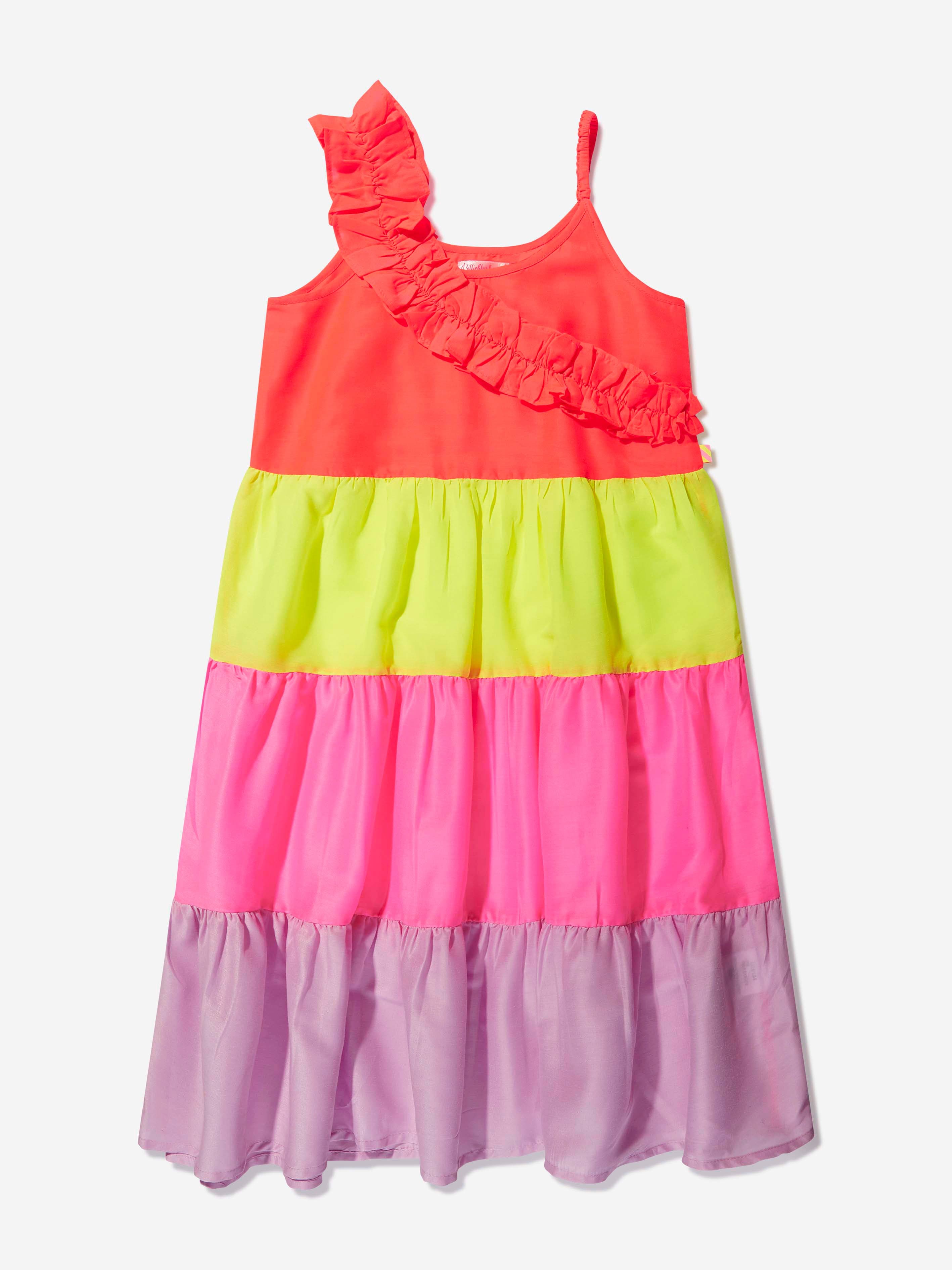 Billieblush Girls Sleeveless Dress in Multicolour