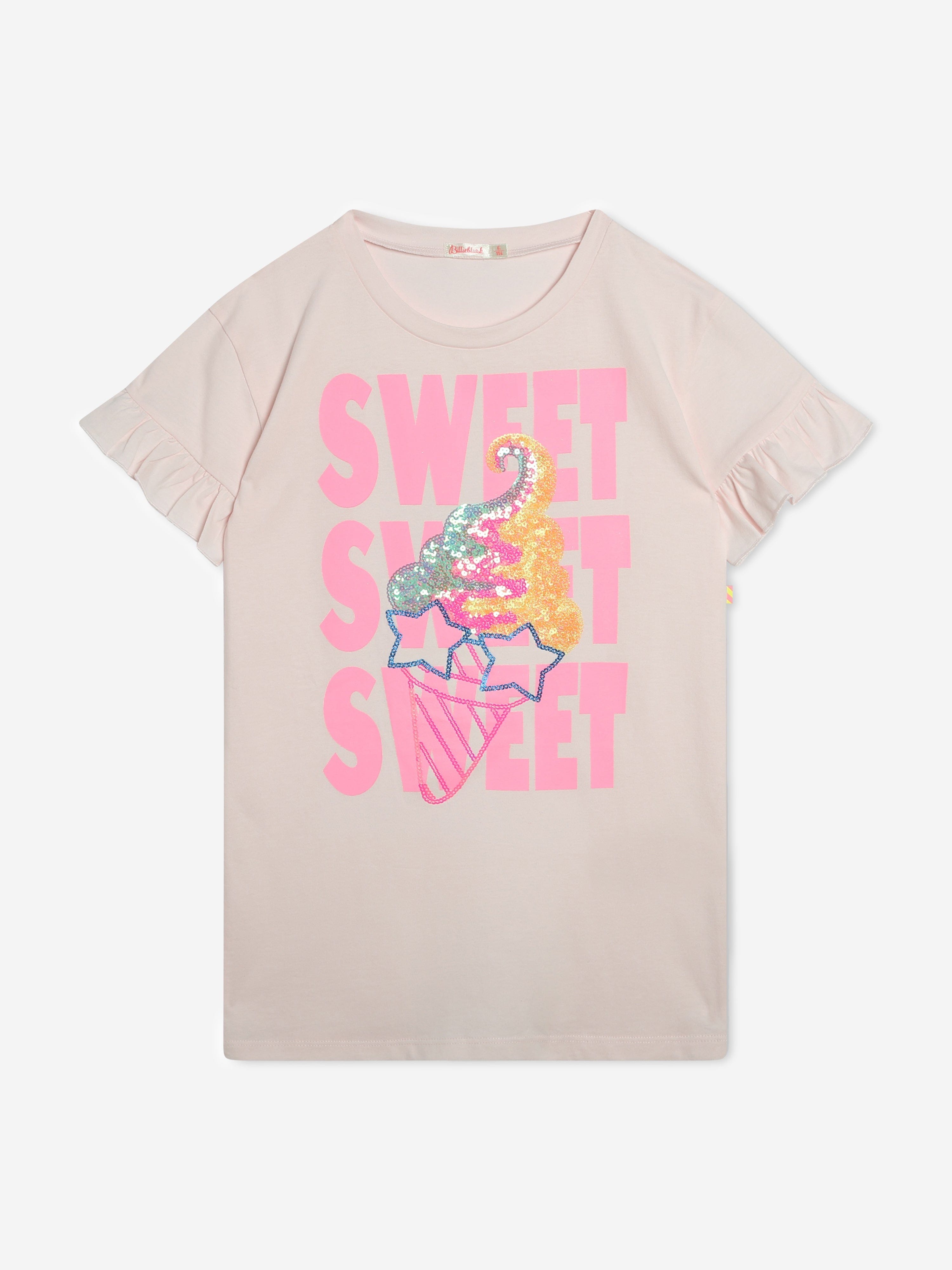 Billieblush Girls T-Shirt Dress in Pink