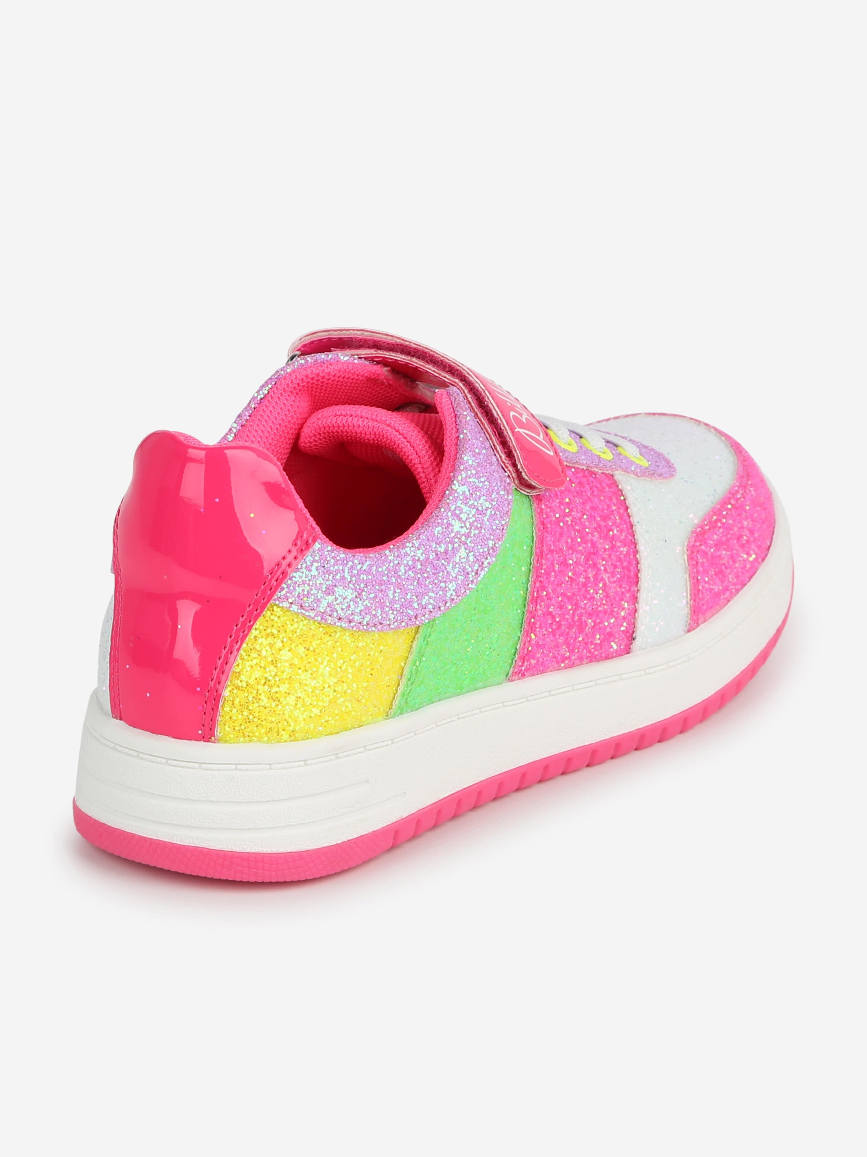 Billieblush Girls Glitter Trainers in Multicolour