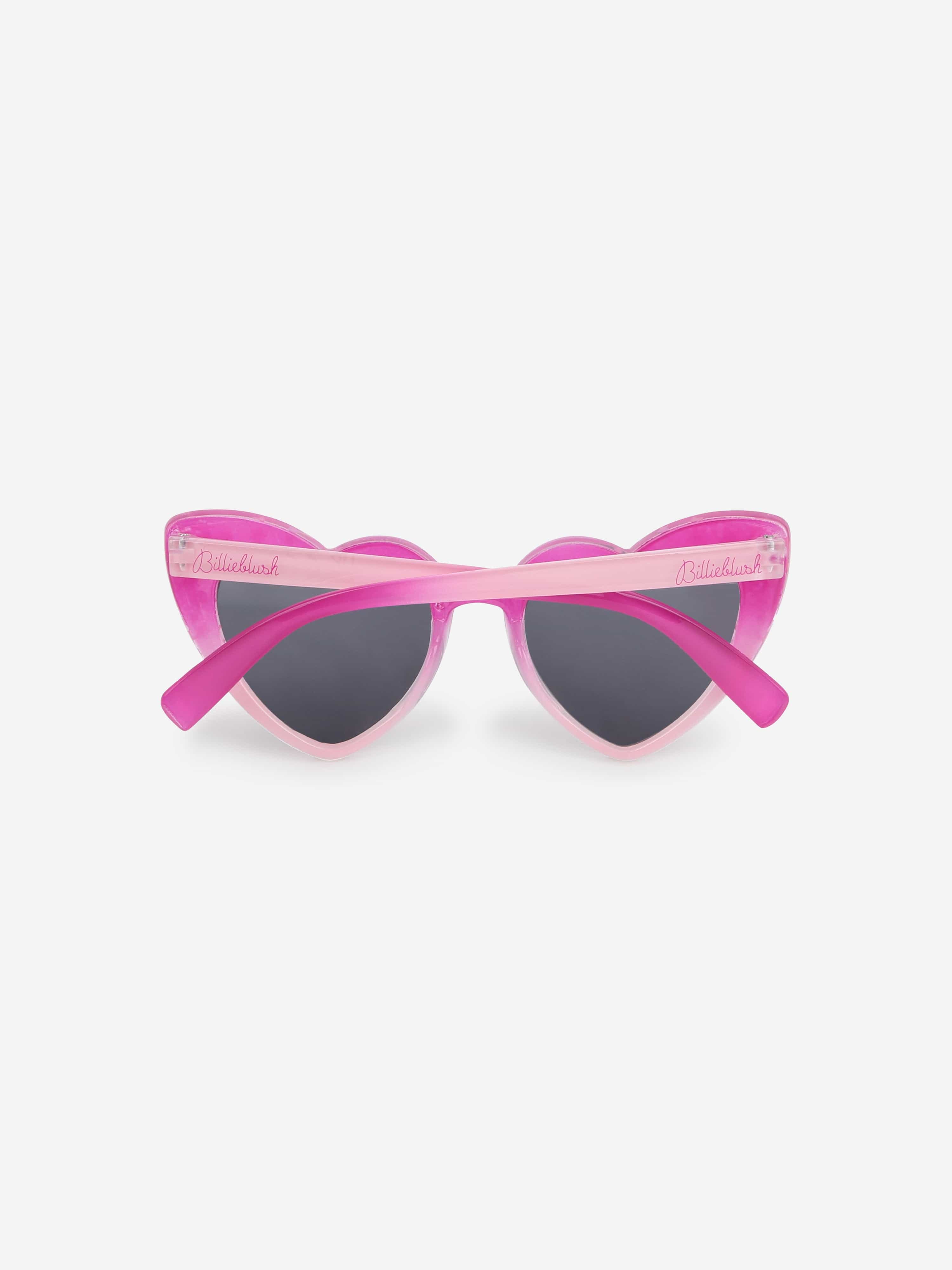 Billieblush Girls Heart Sunglasses (Anti UV 400) in Pink