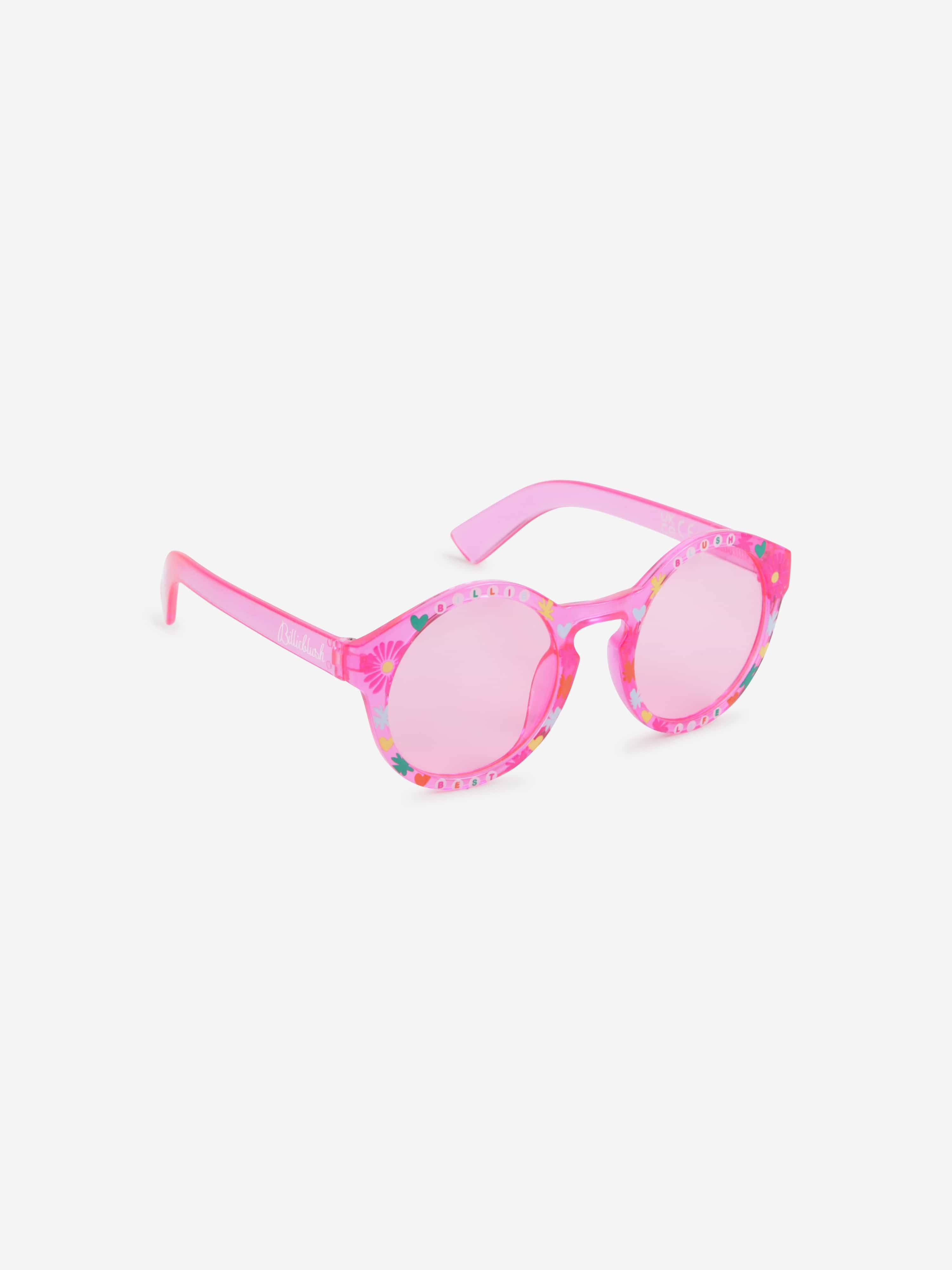 Billieblush Girls Floral Sunglasses (Anti UV 400) in Pink