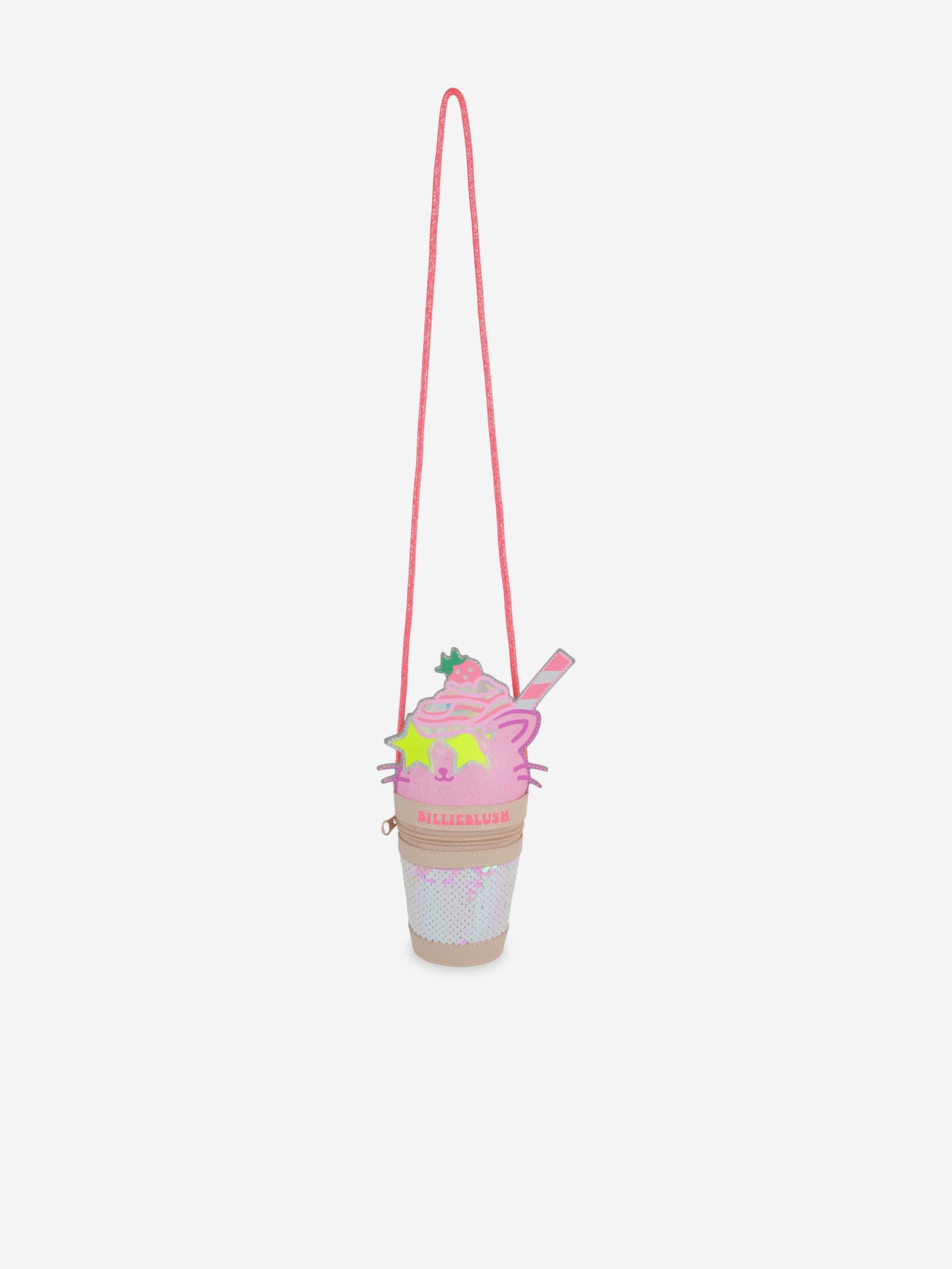 Billieblush Girls Cat And Ice Cream Bag in Pink (23.5cm)