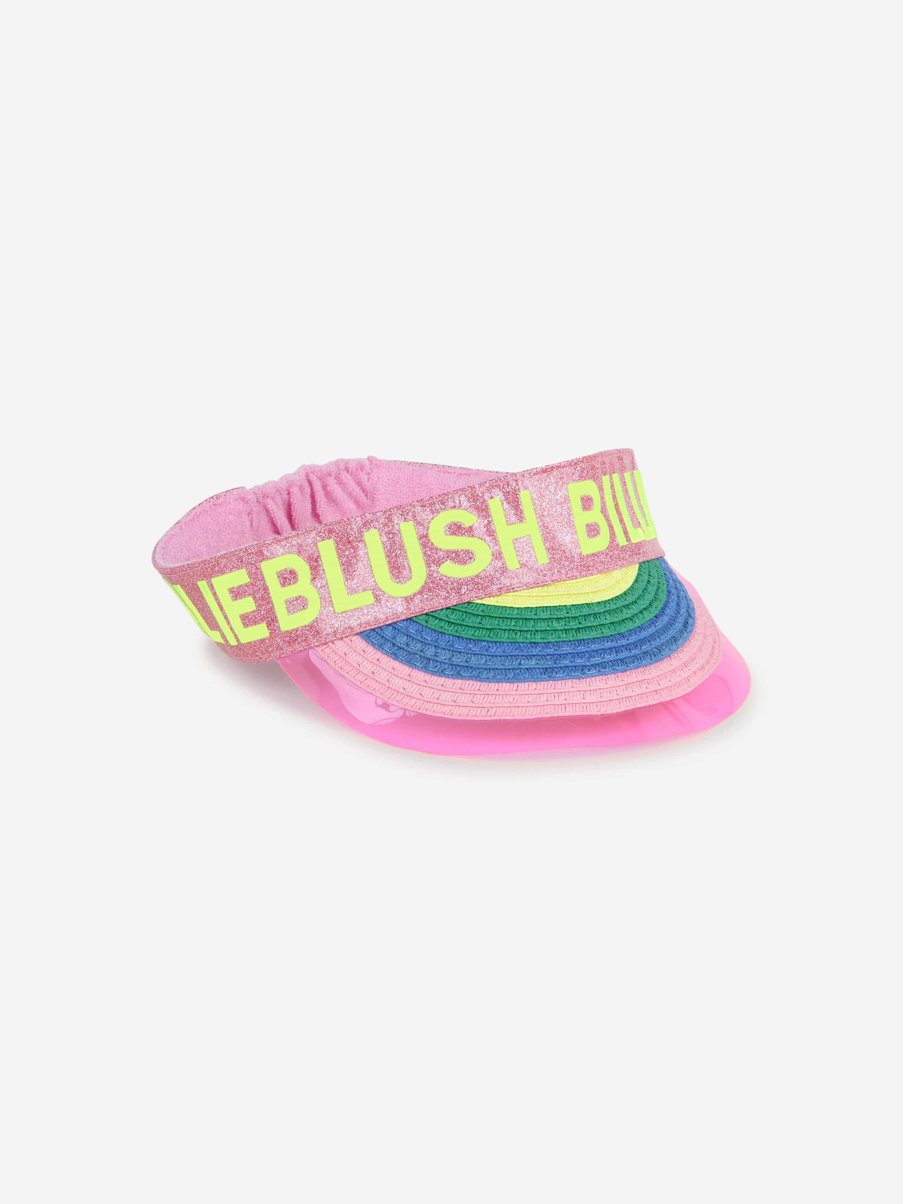 Billieblush Girls Rainbow Visor in Pink