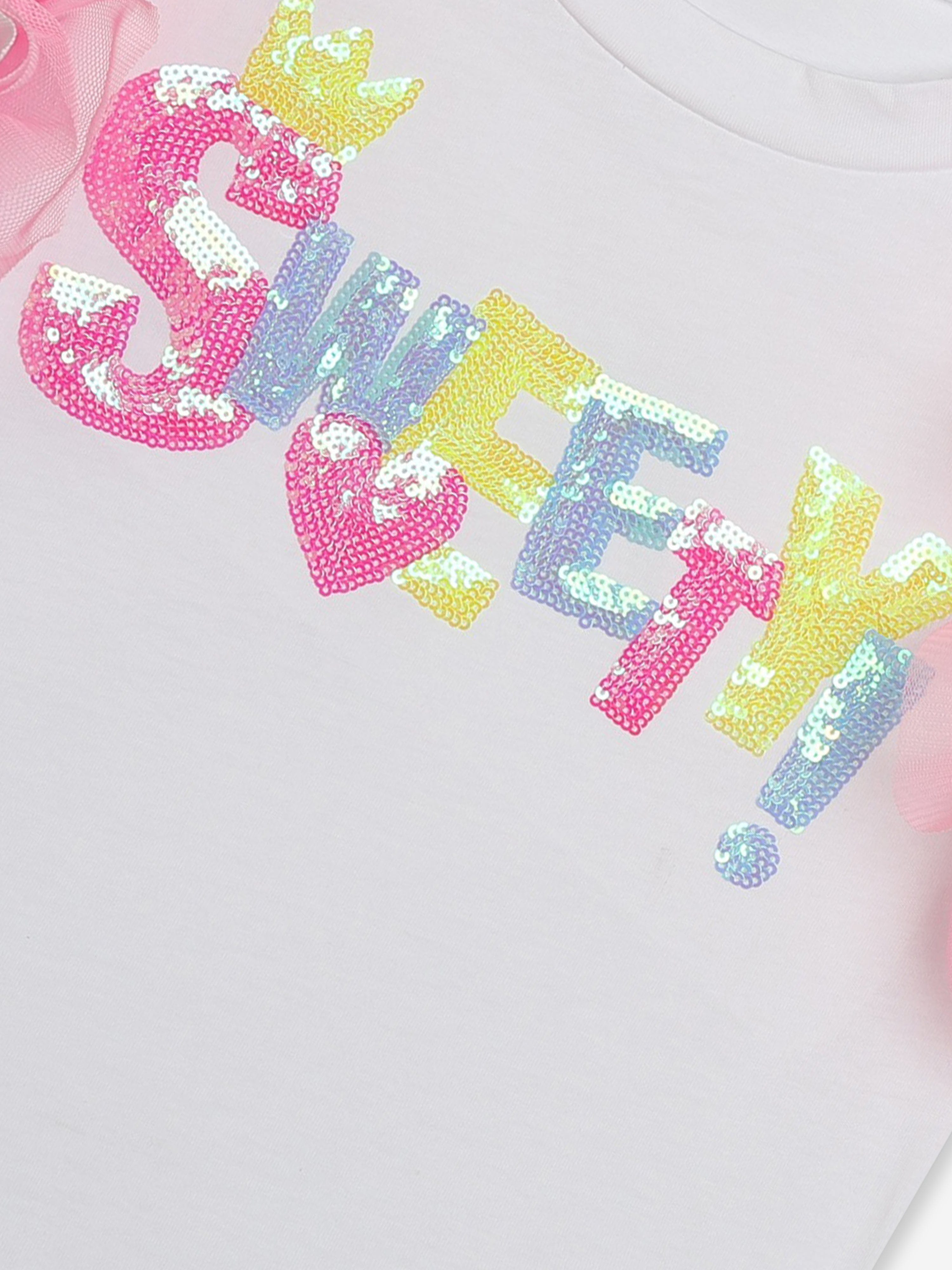 Billieblush Girls Sweety T-Shirt in White