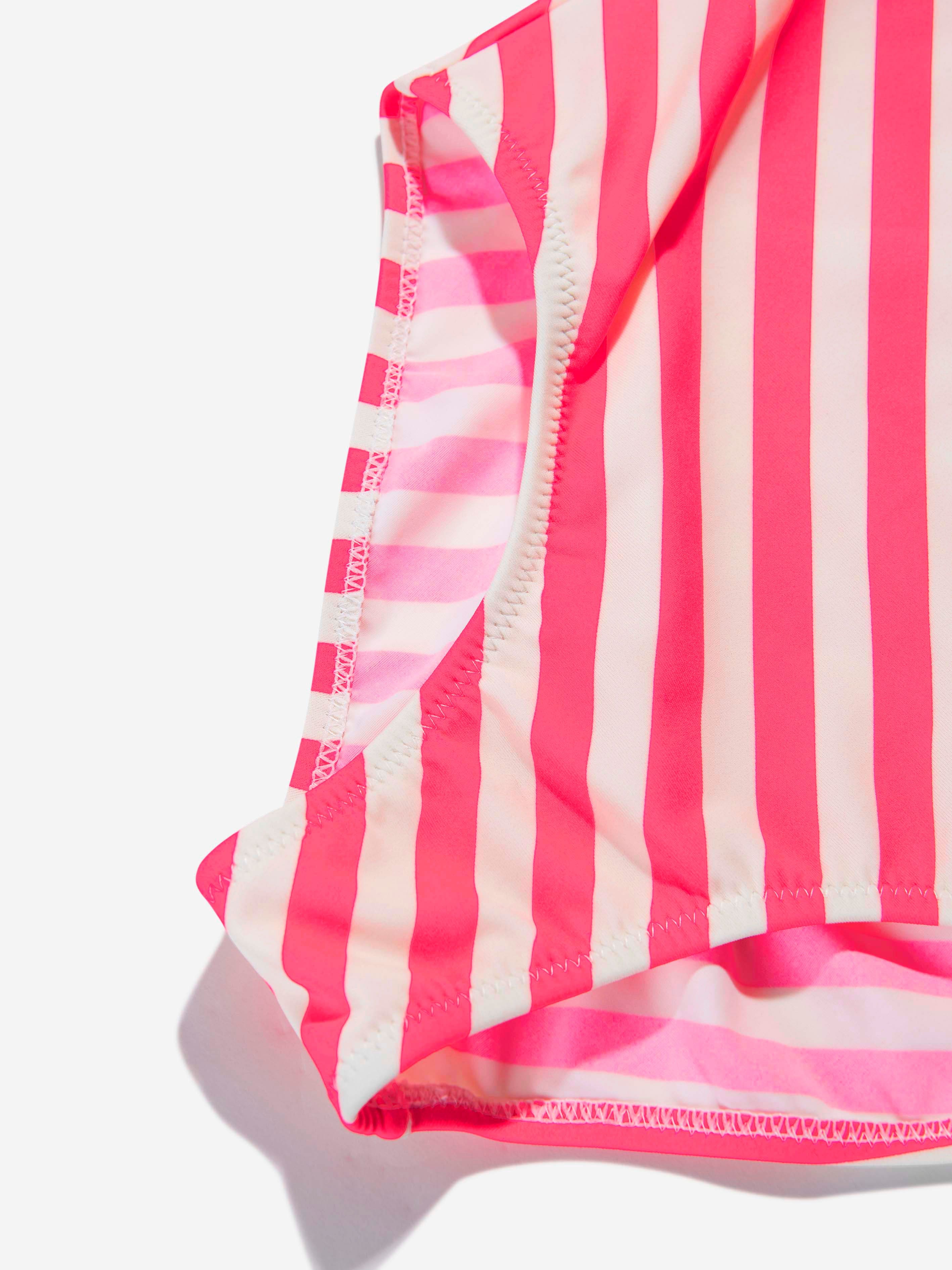 Billieblush Girls Swimsuit With 2 Scruchies in Pink
