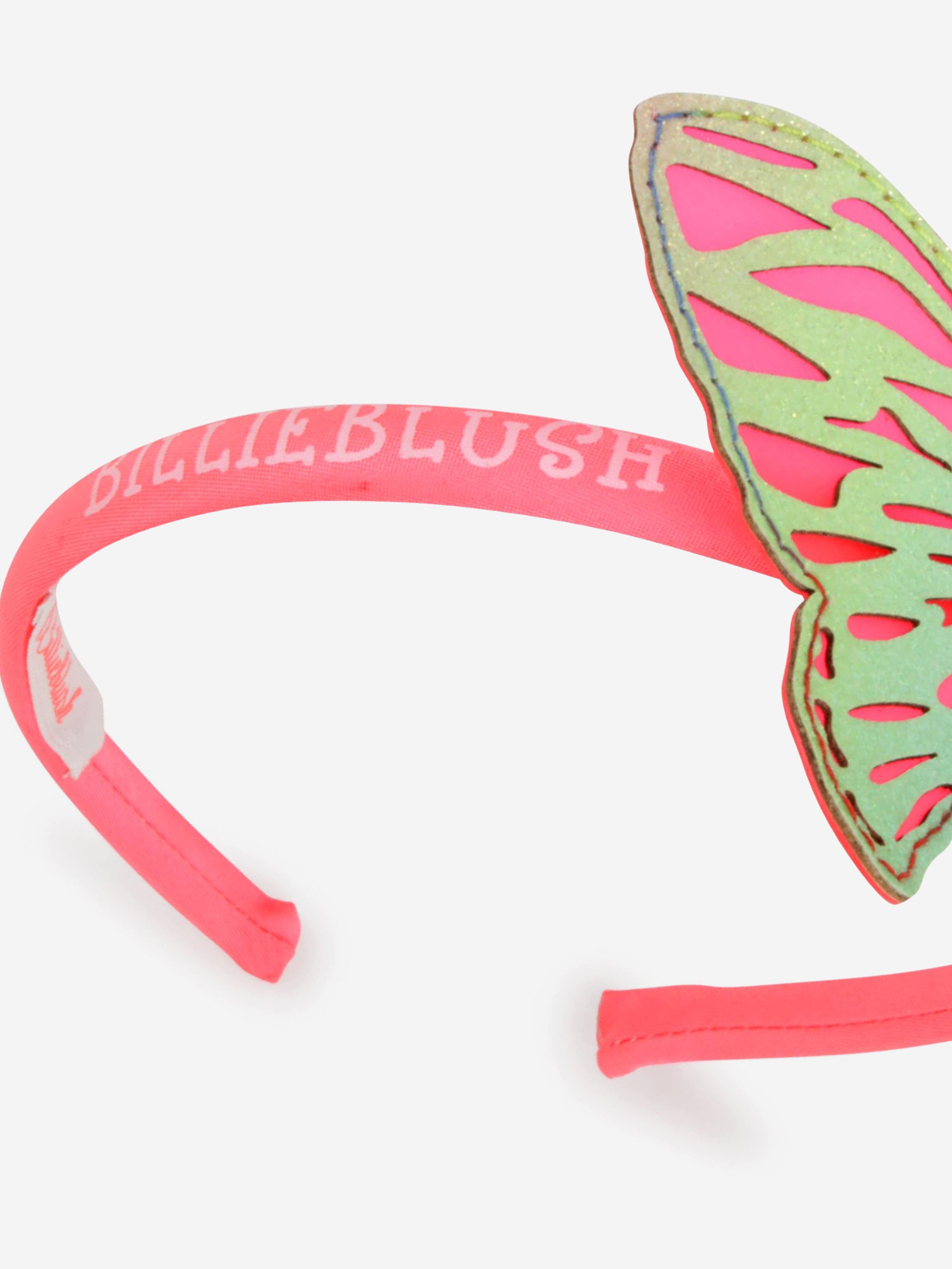 Billieblush Girls Butterfly Headband in Pink