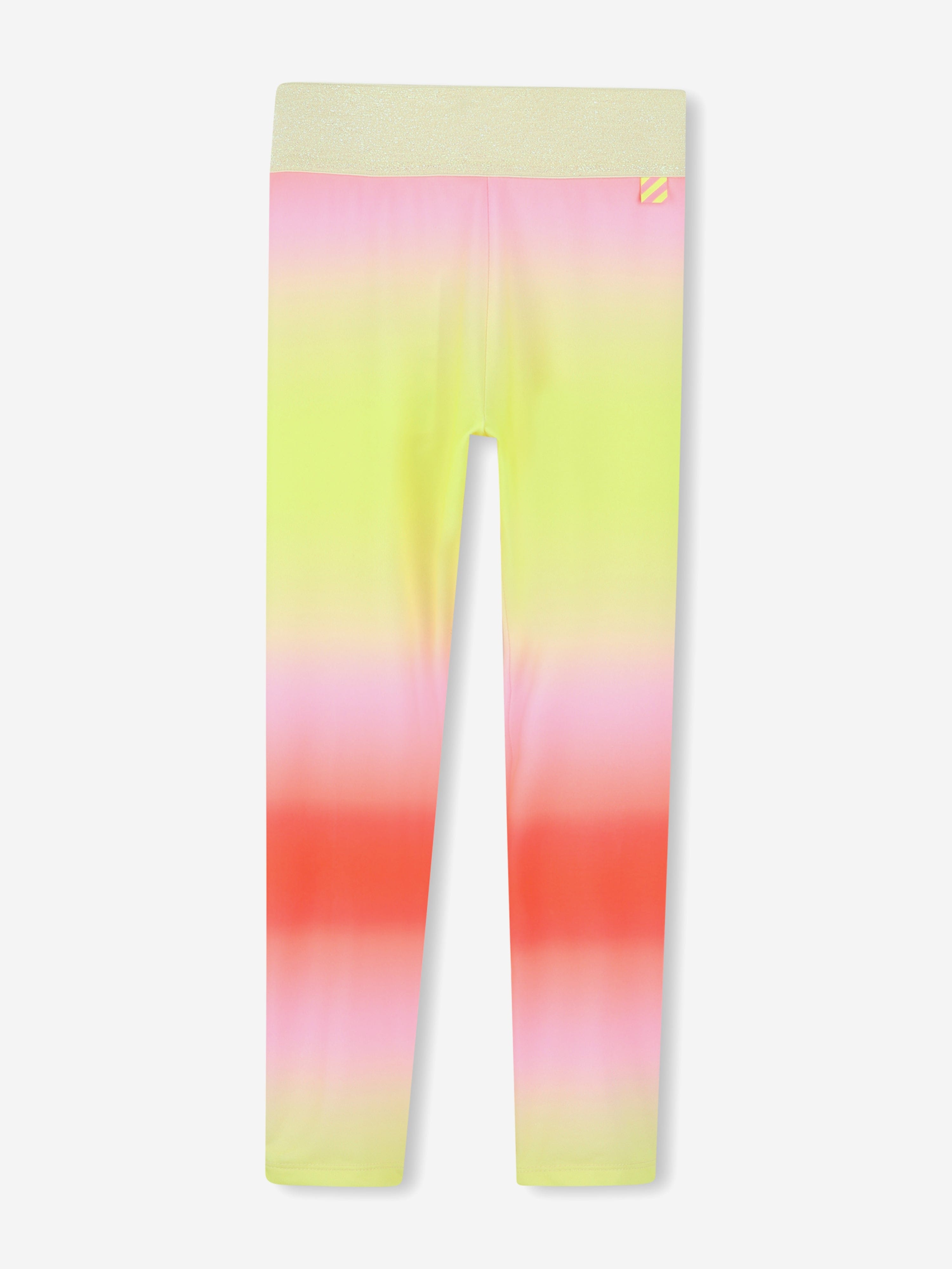 Billieblush Girls Gradient Leggings in Yellow