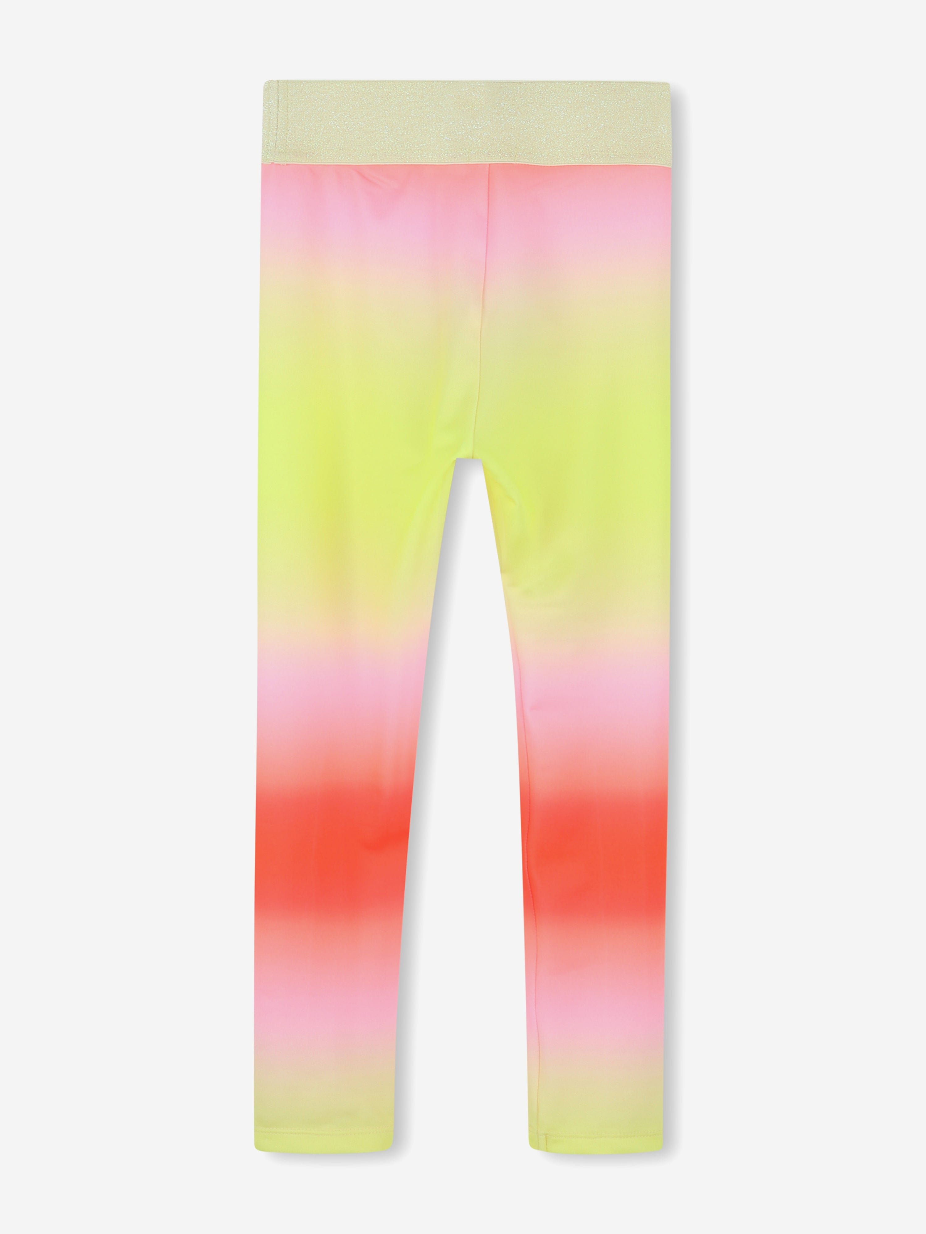 Billieblush Girls Gradient Leggings in Yellow