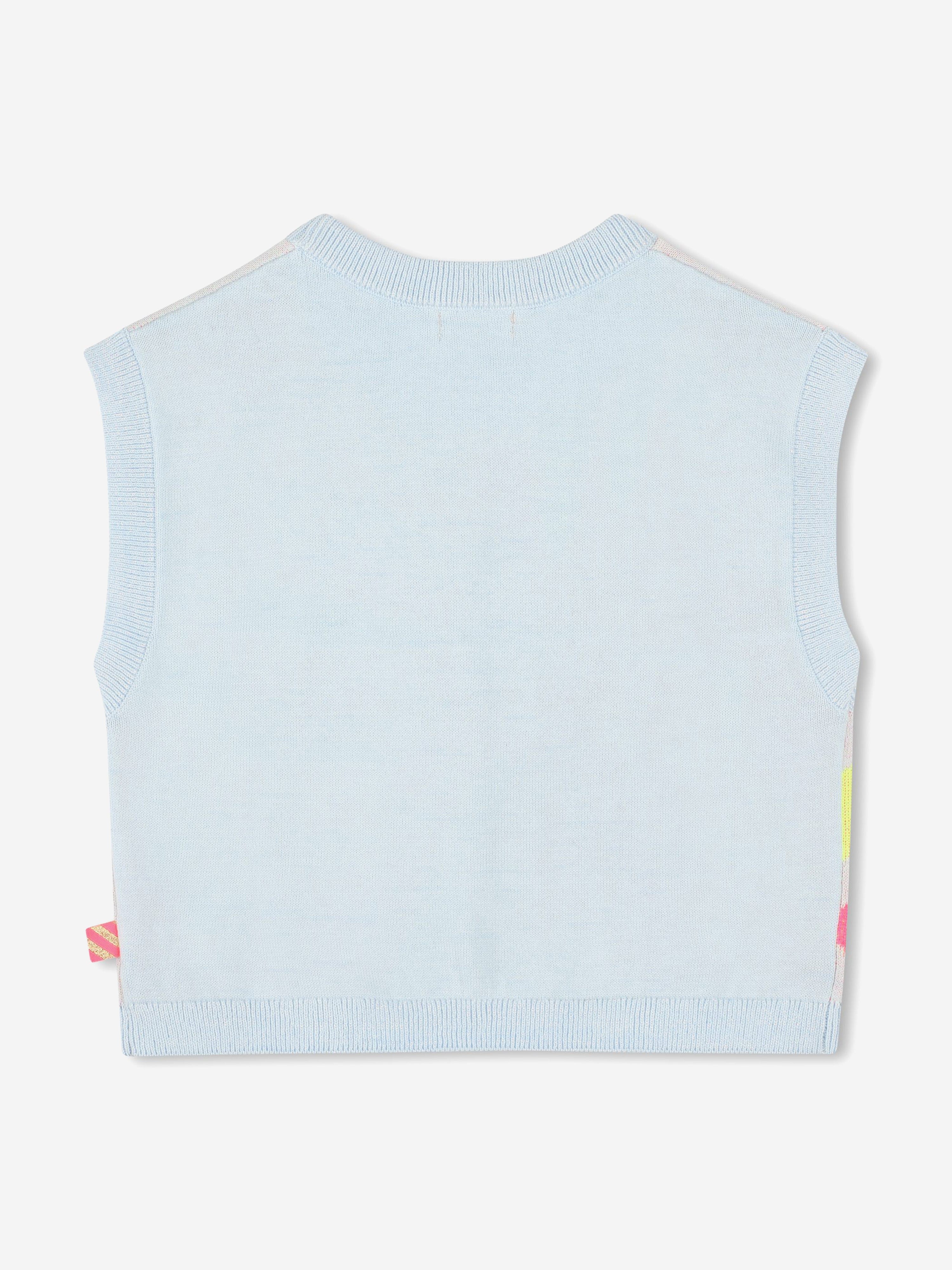 Billieblush Girls Knitted Tank Top in Blue