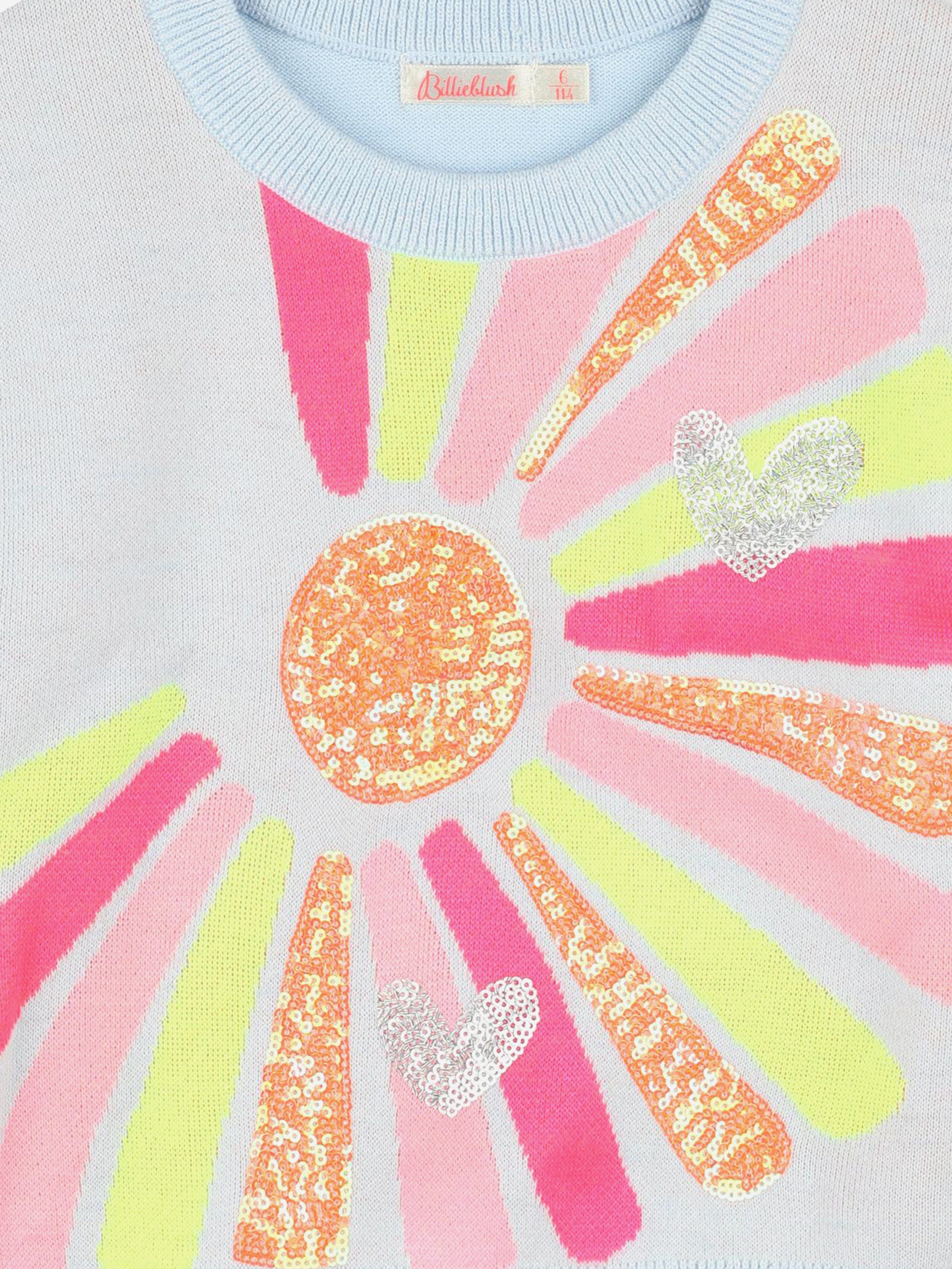 Billieblush Girls Knitted Tank Top in Blue
