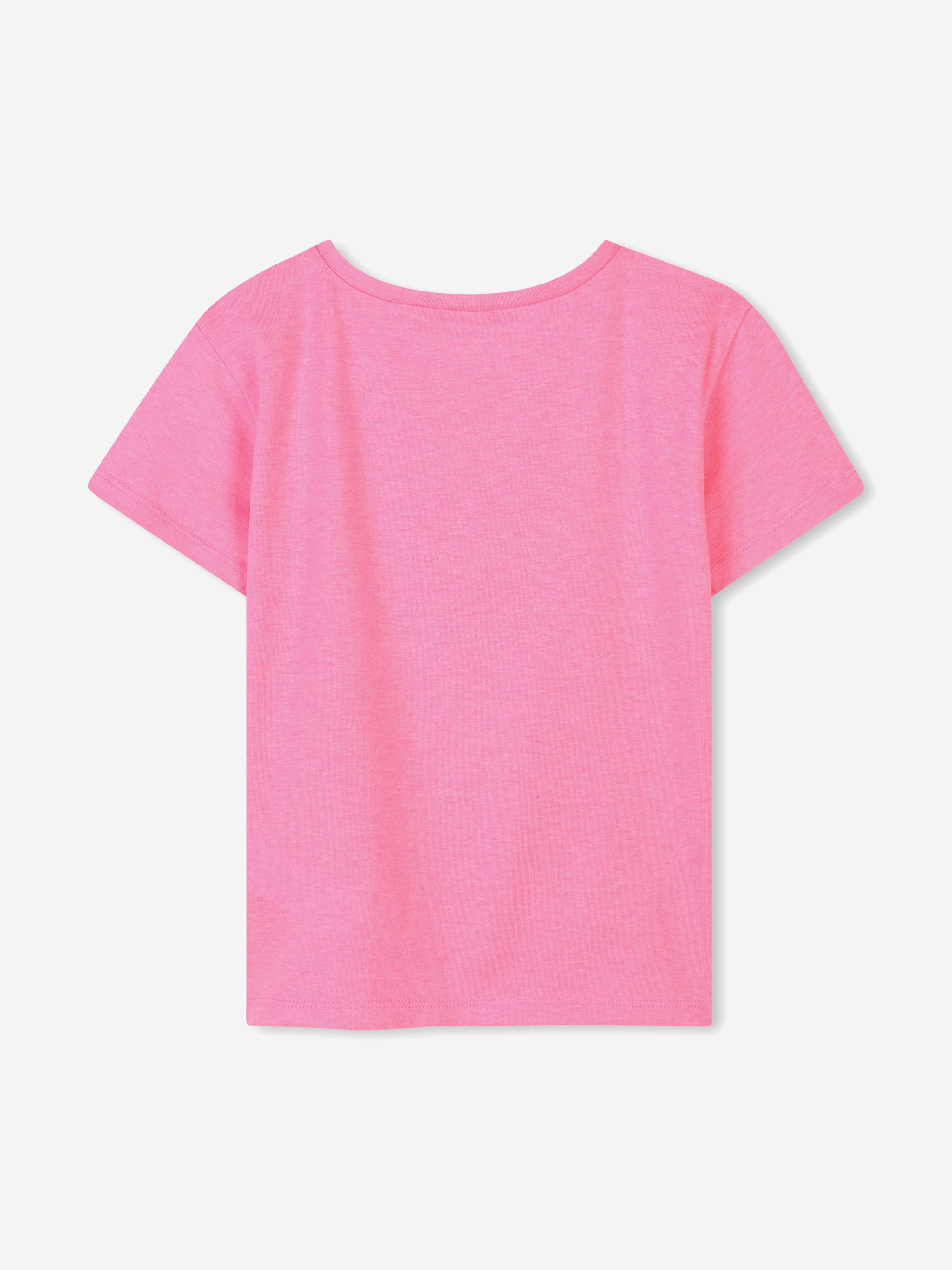 Billieblush Girls Pineapple T-Shirt in Pink