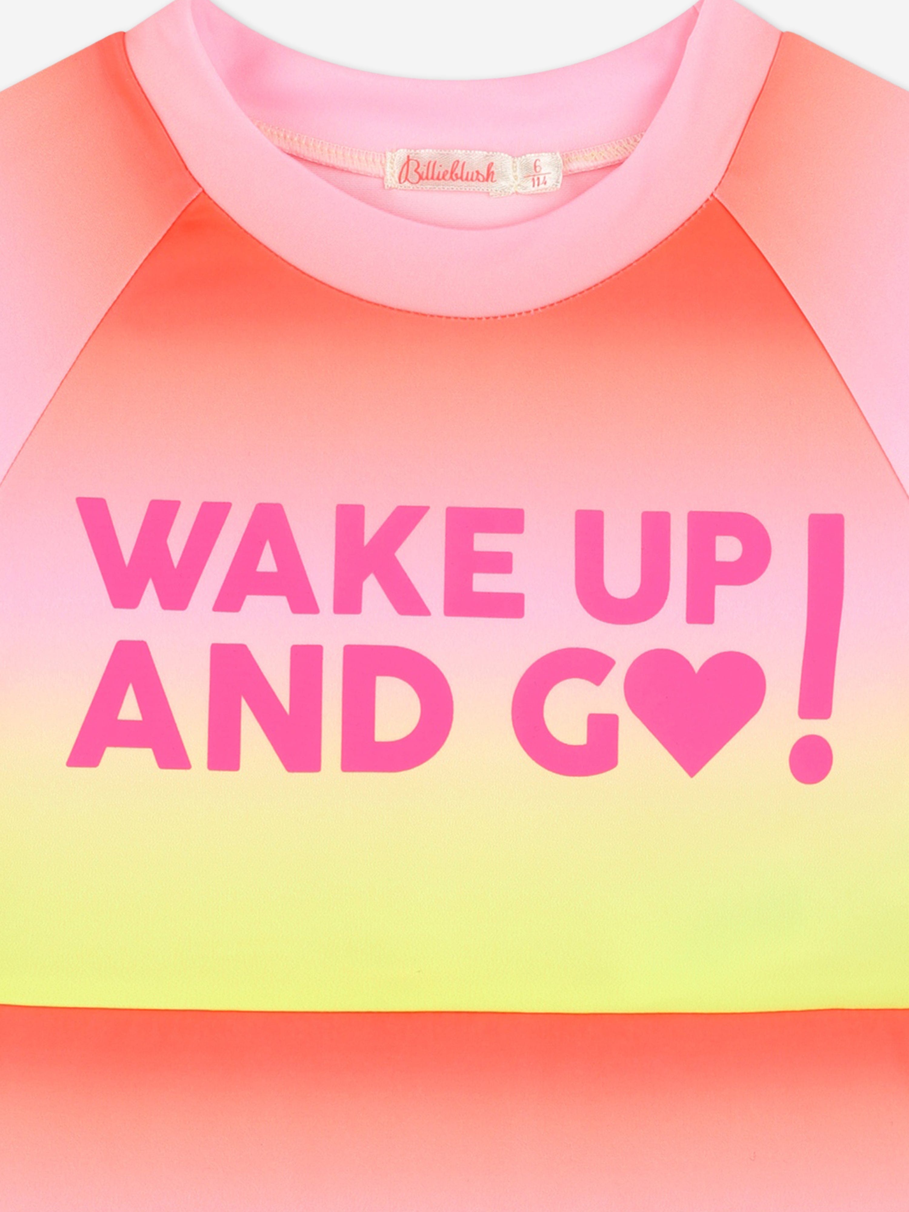 Billieblush Girls Gradient T-Shirt in Yellow