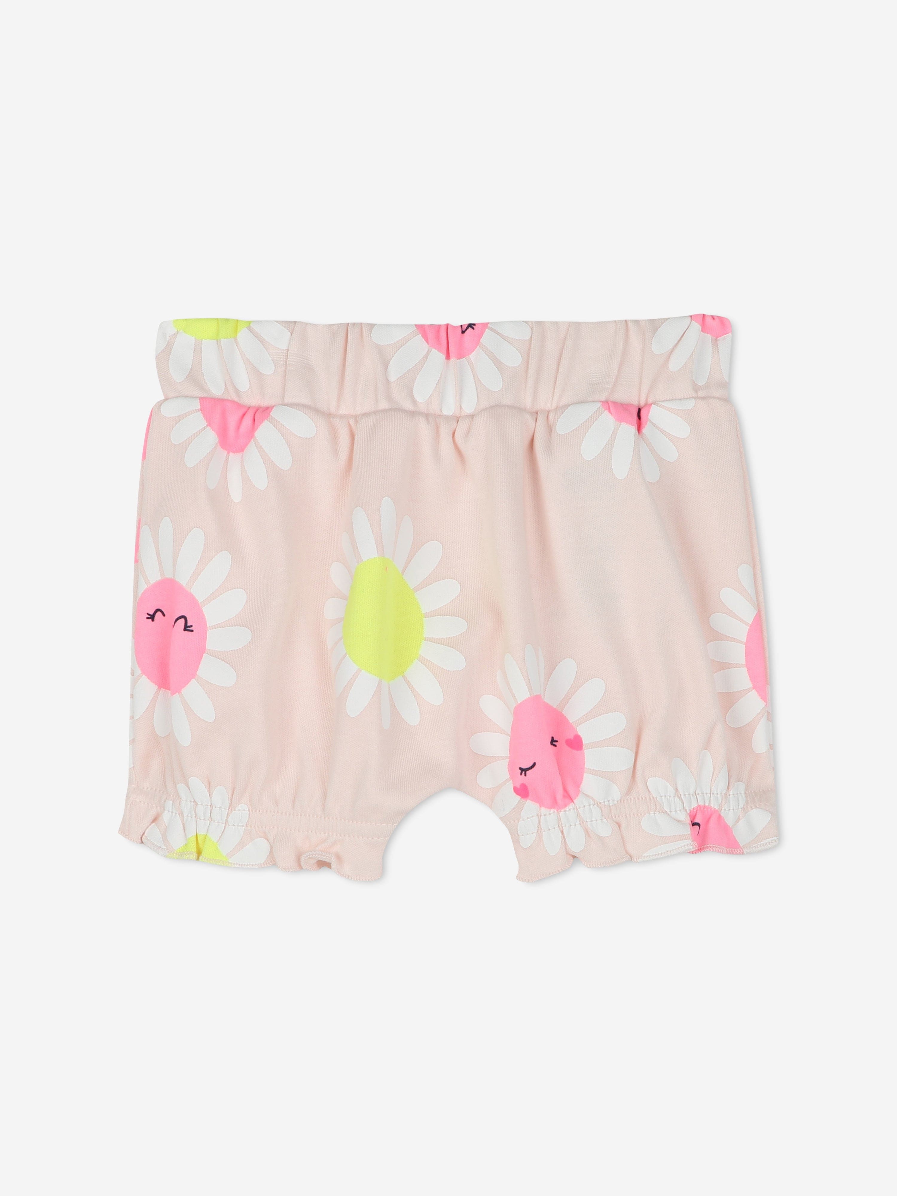 Billieblush Baby Girls Daisy Short Set in Pink