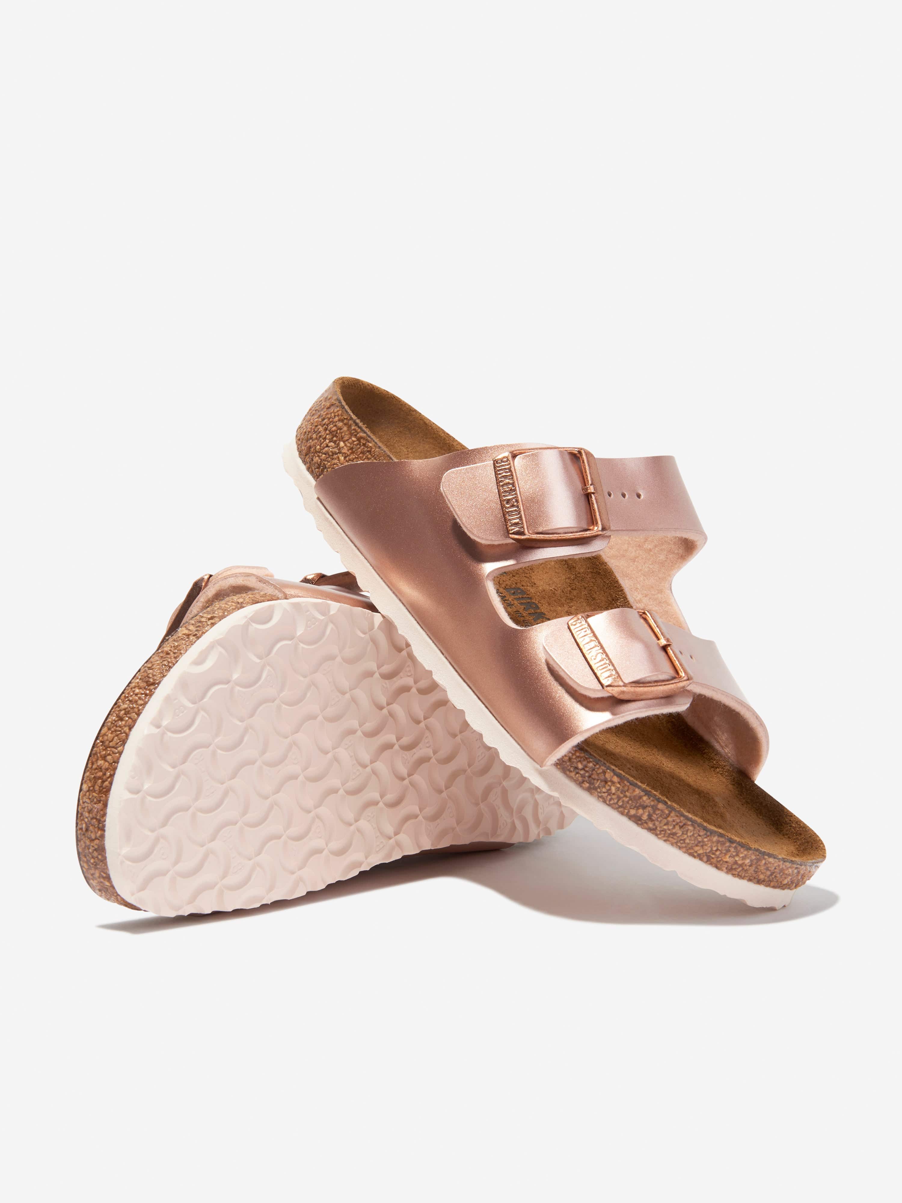 BIRKENSTOCK Girls Arizona Sandals in Copper