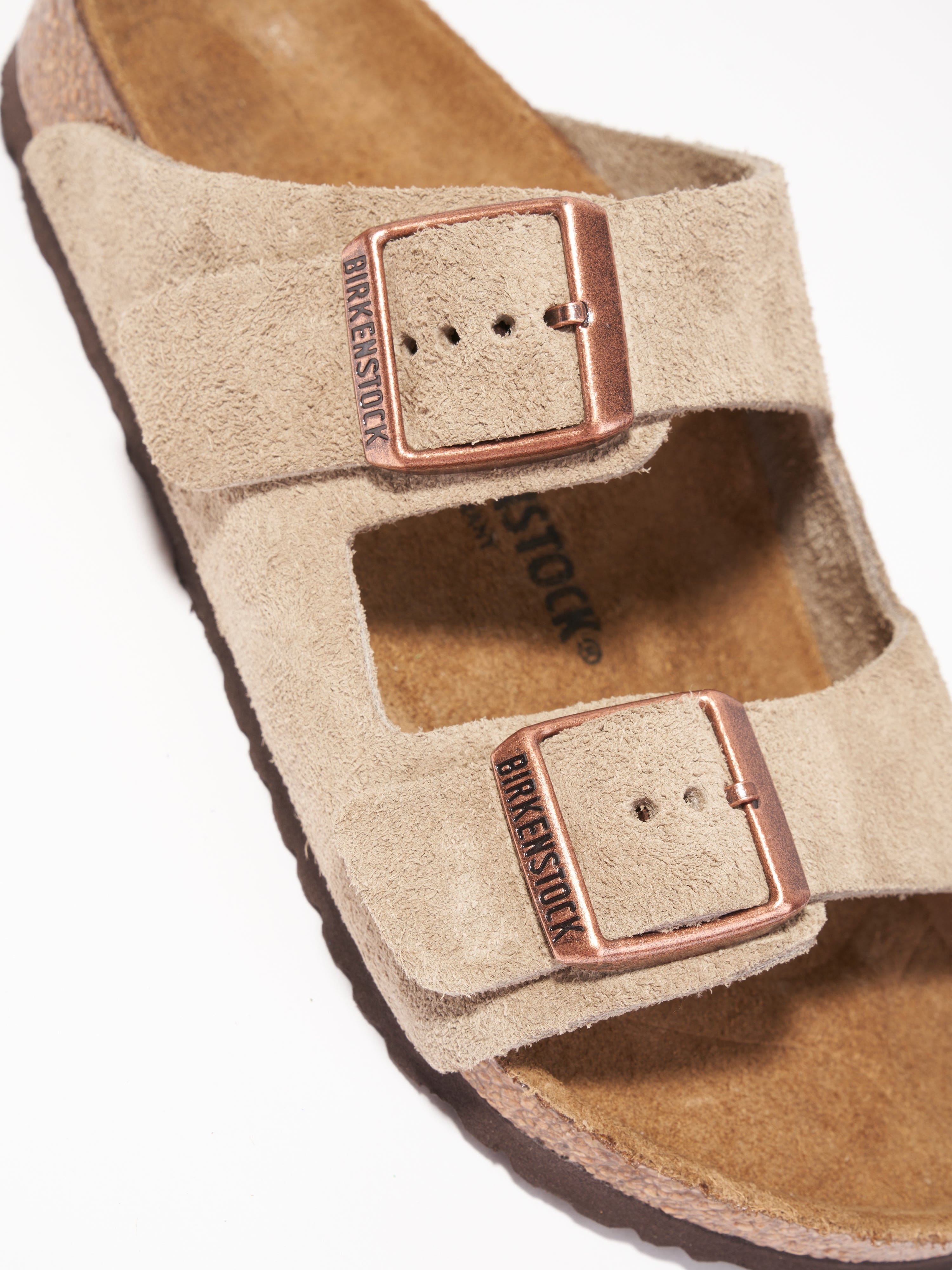 BIRKENSTOCK Kids Arizona Sandals in Taupe