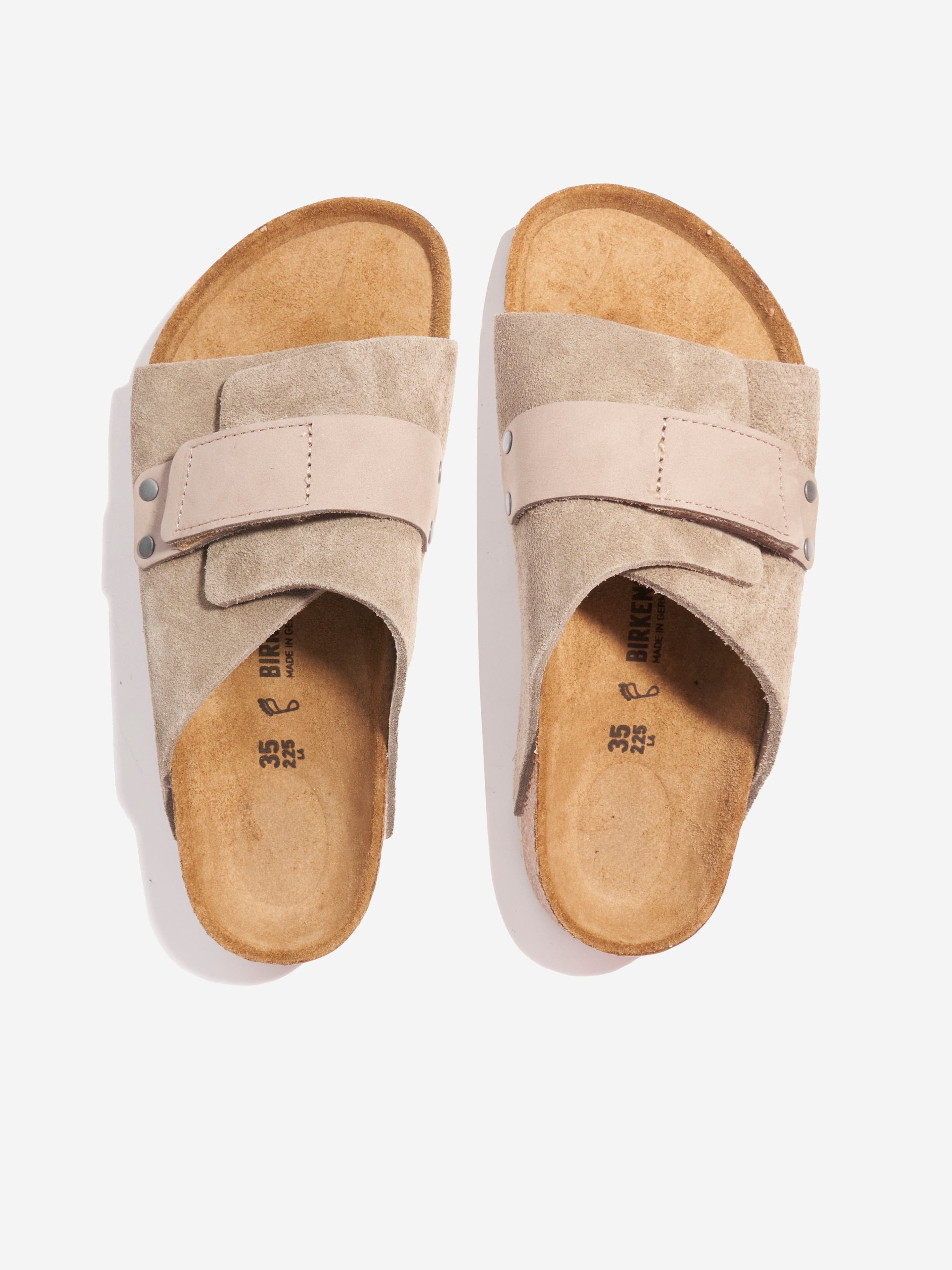 BIRKENSTOCK Kids Kyoto Sandals in Taupe