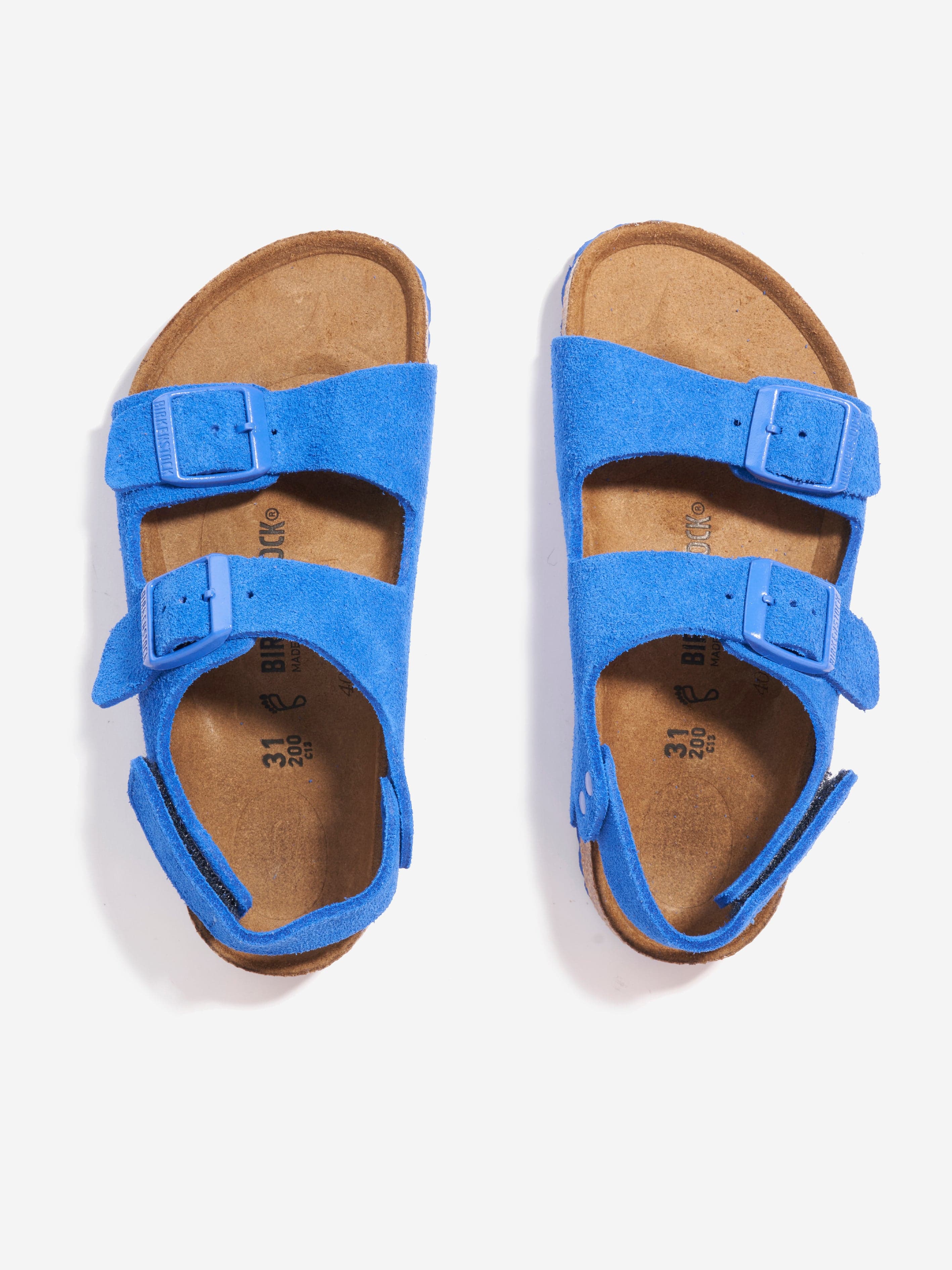 BIRKENSTOCK Boys Milano Sandals in Blue