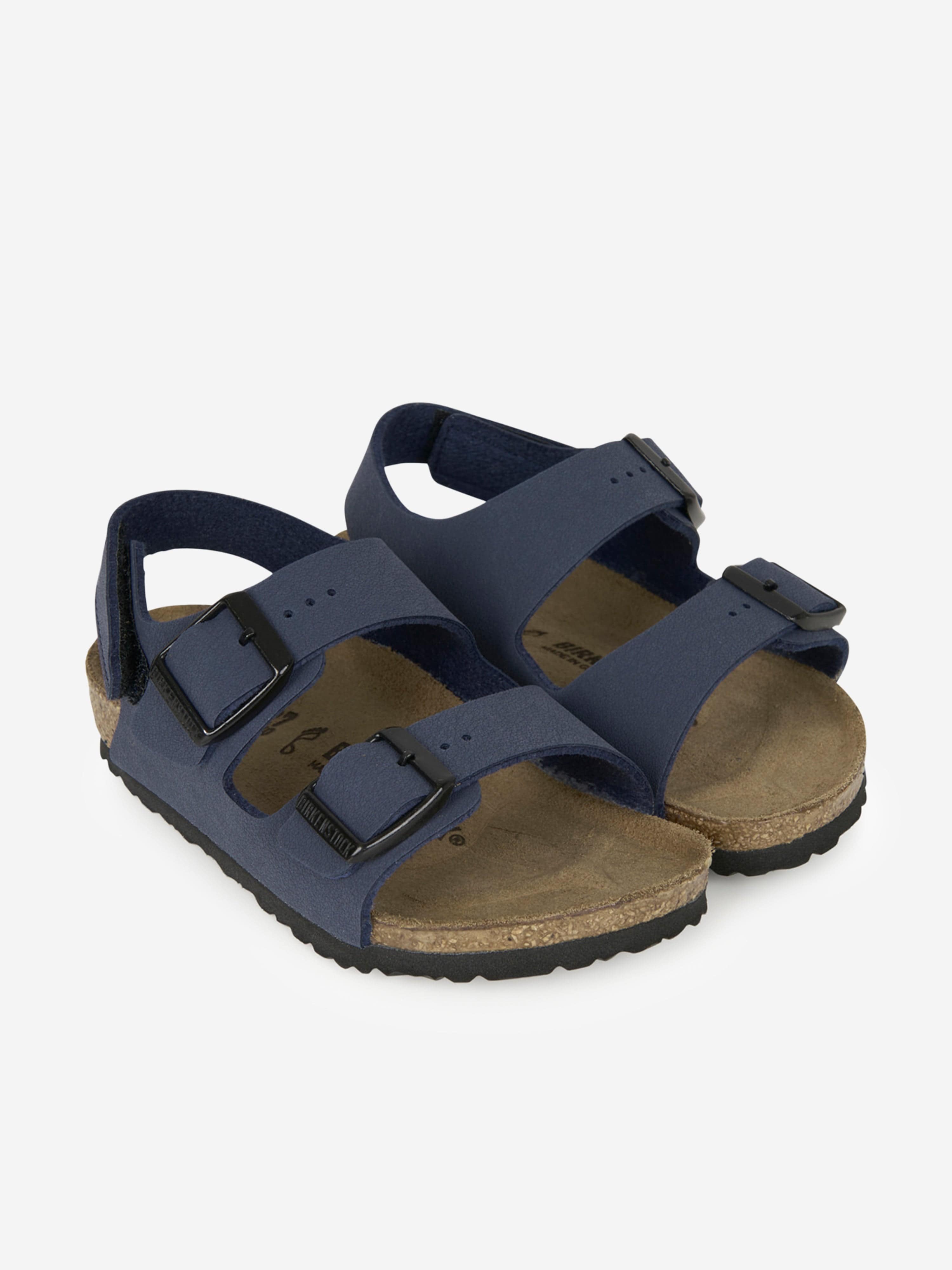 BIRKENSTOCK Boys New York Sandals in Navy