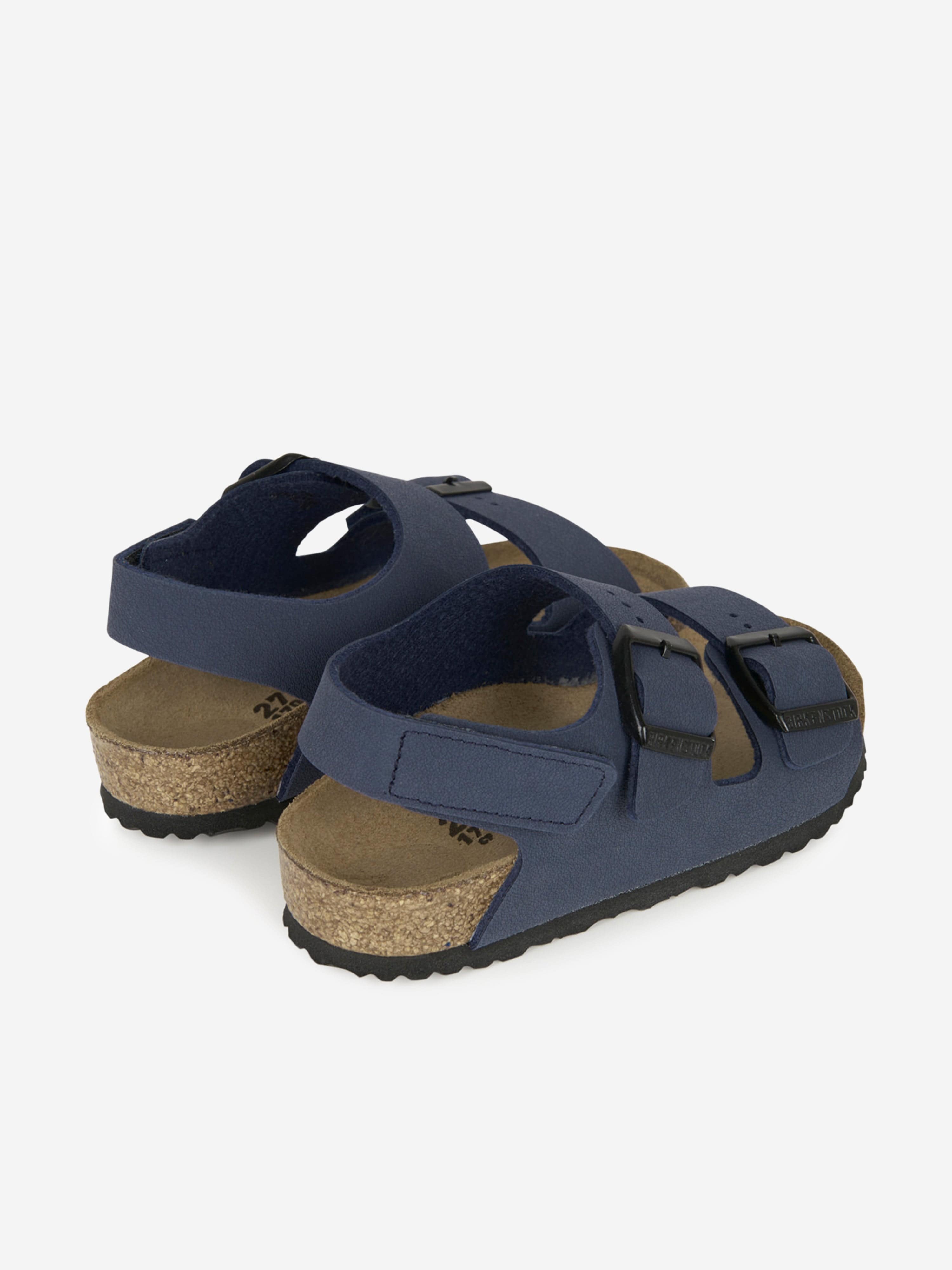 BIRKENSTOCK Boys New York Sandals in Navy