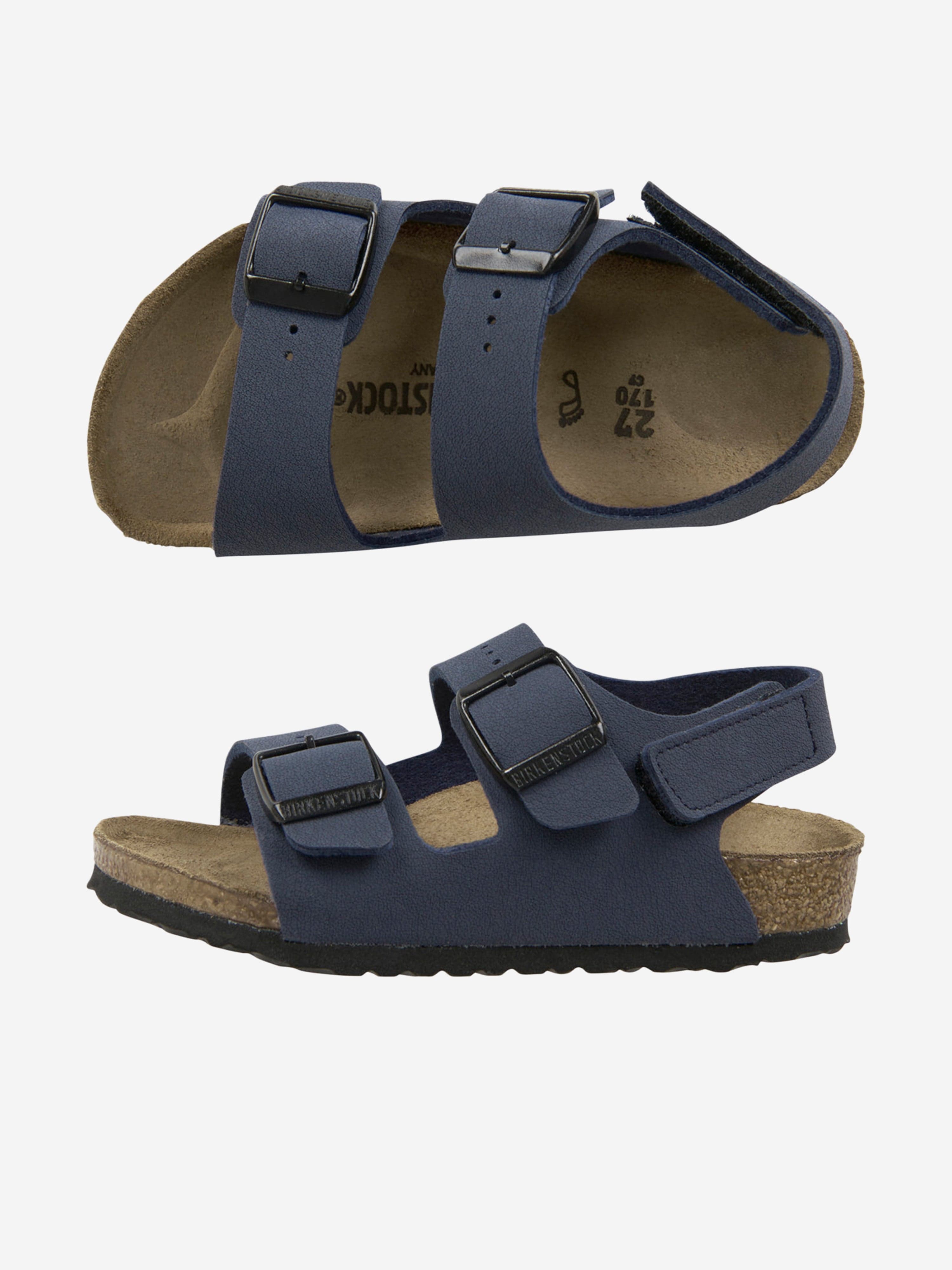 BIRKENSTOCK Boys New York Sandals in Navy