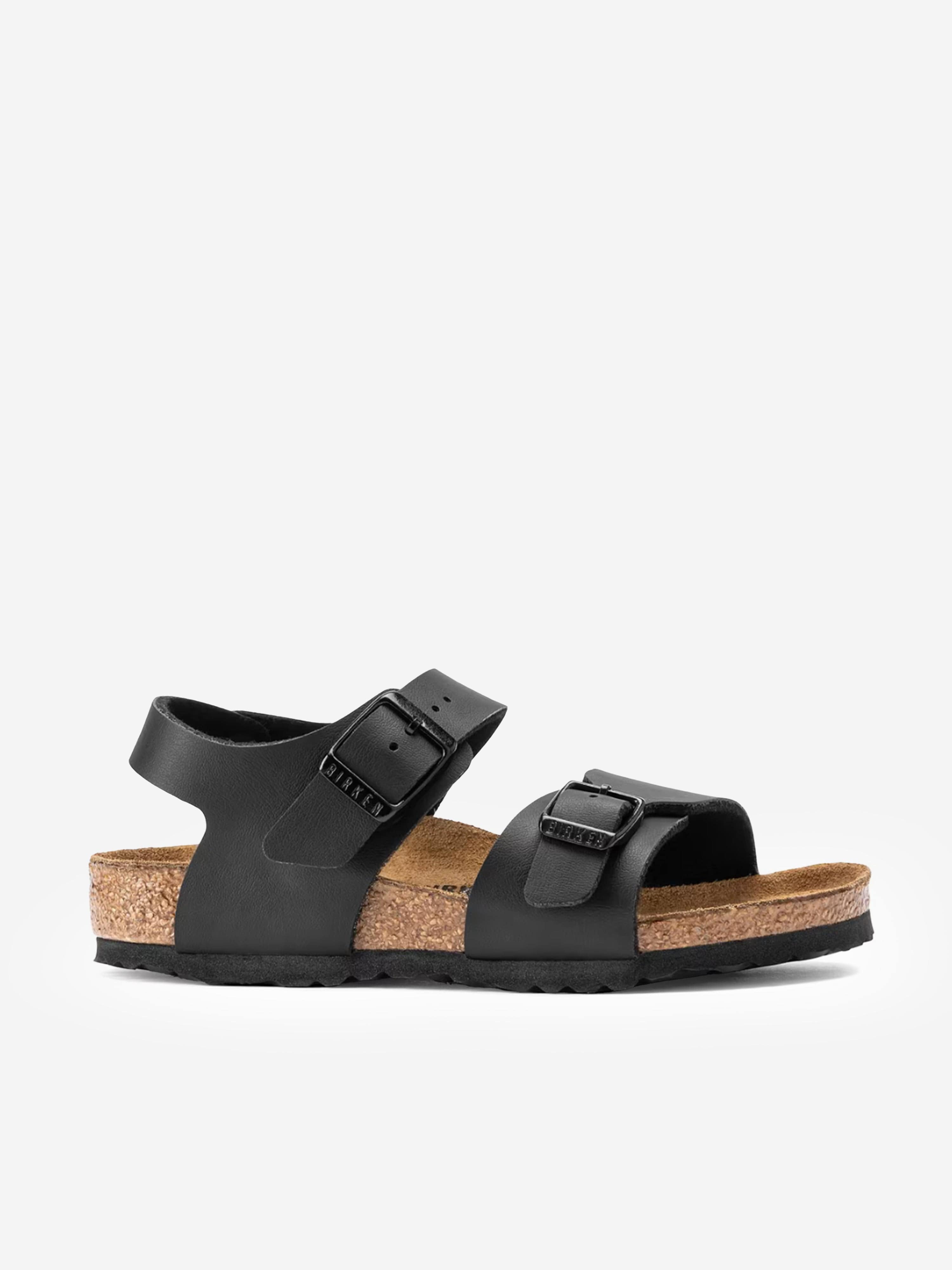 Boys New York Classic Sandals in Black