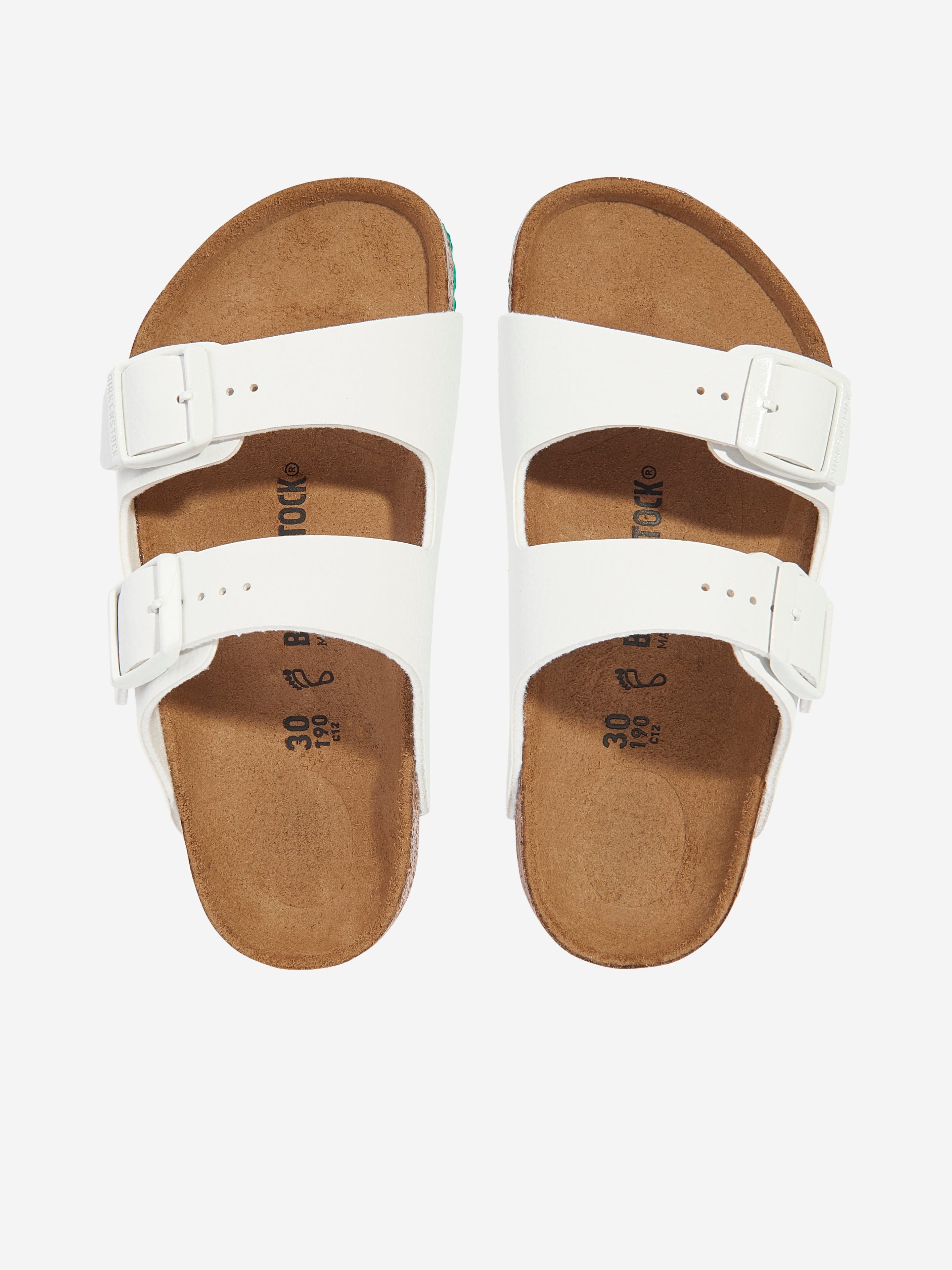 BIRKENSTOCK Kids Arizona Classic Sandals in White