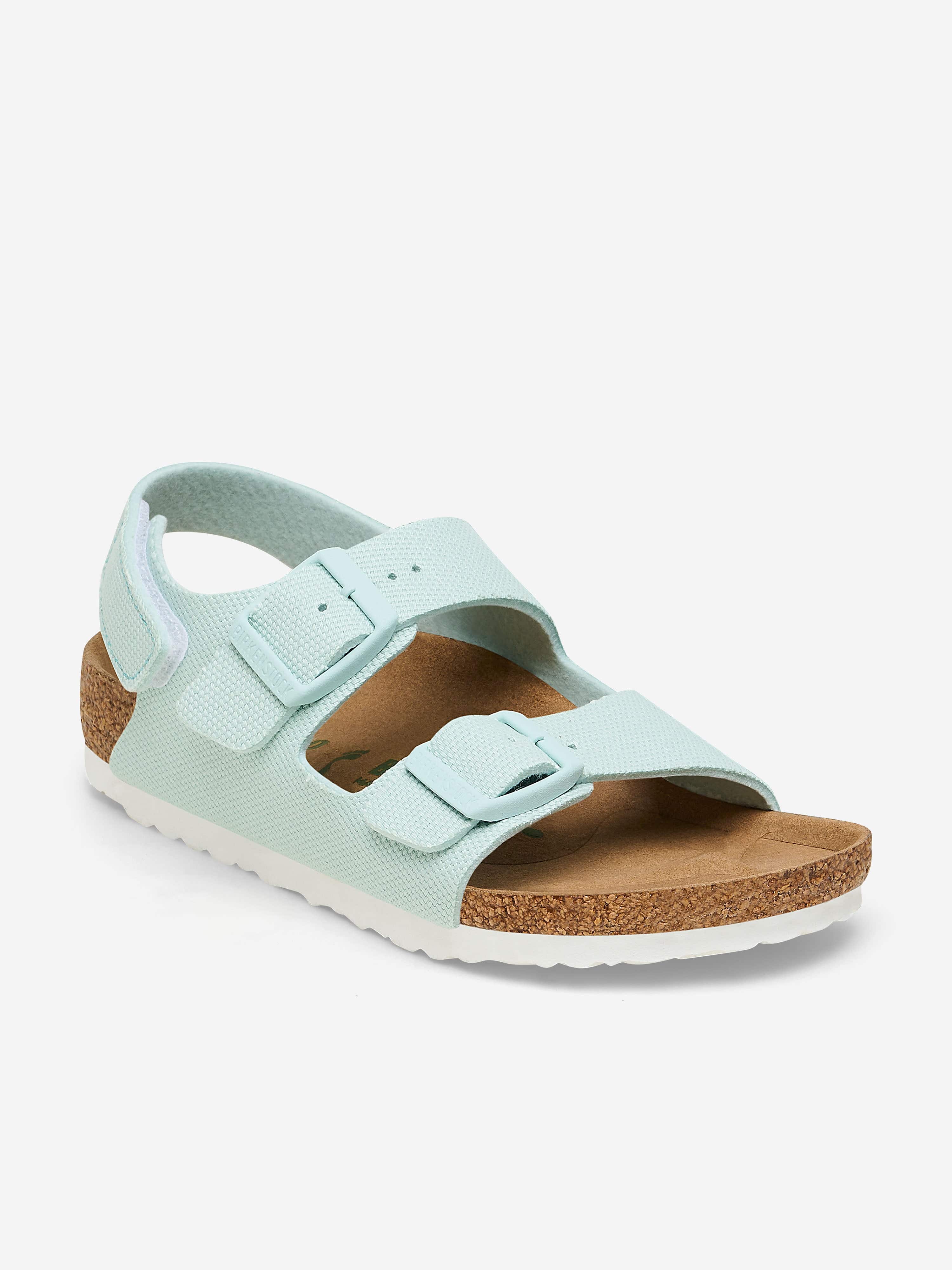 BIRKENSTOCK Boys Milano Classic Sandals in Green