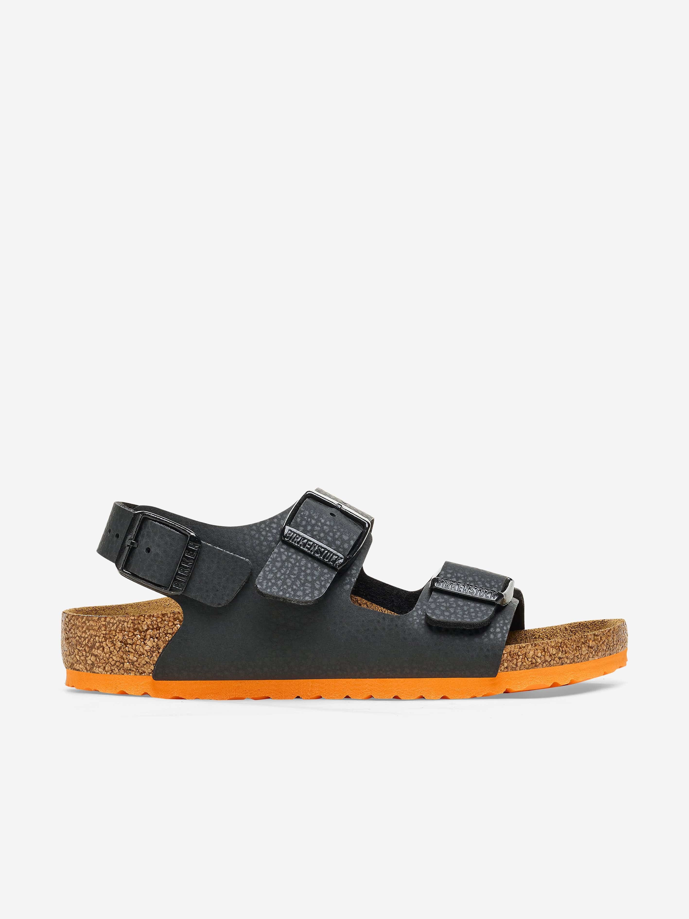 BIRKENSTOCK Boys Milano Sandals in Black