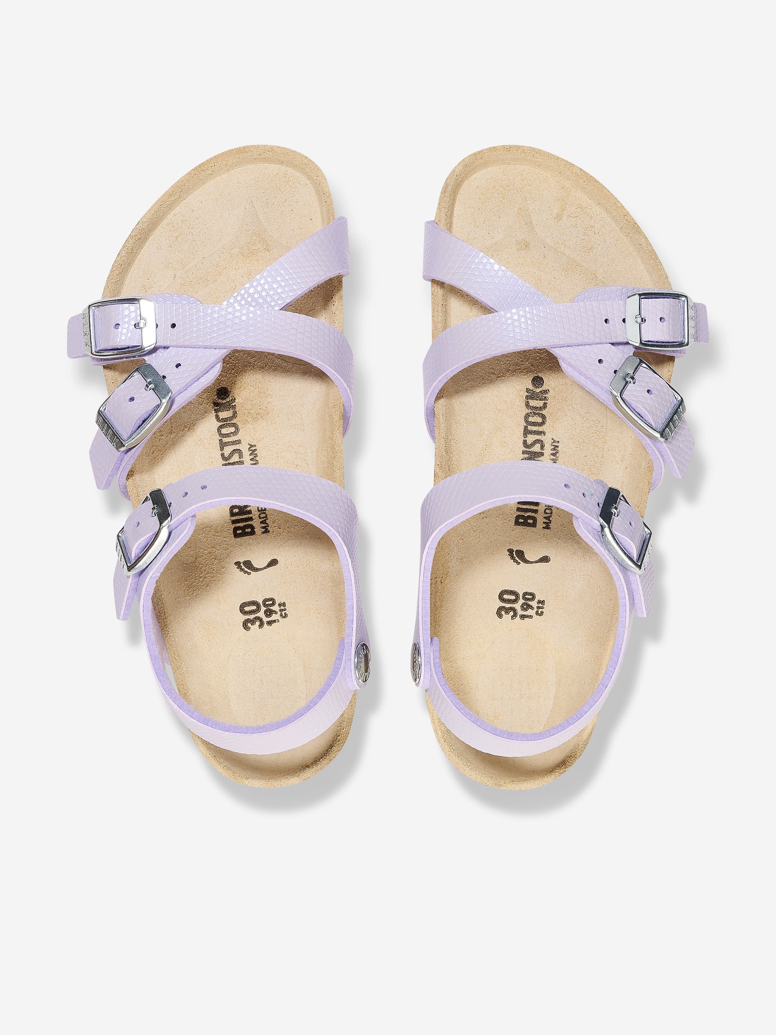 BIRKENSTOCK Girls Kumba Classic Sandals in Purple