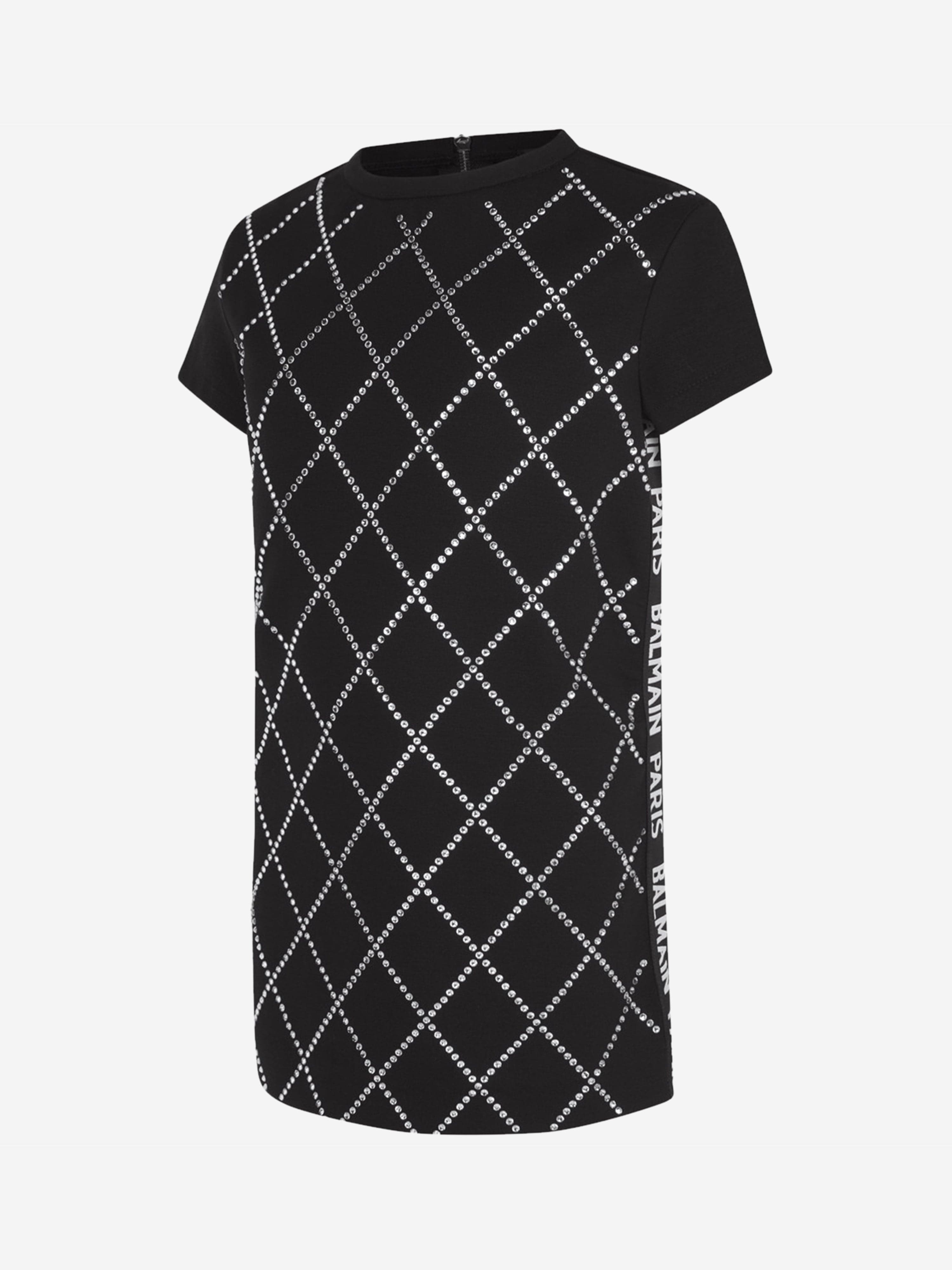 Balmain Girls Diamante Dress