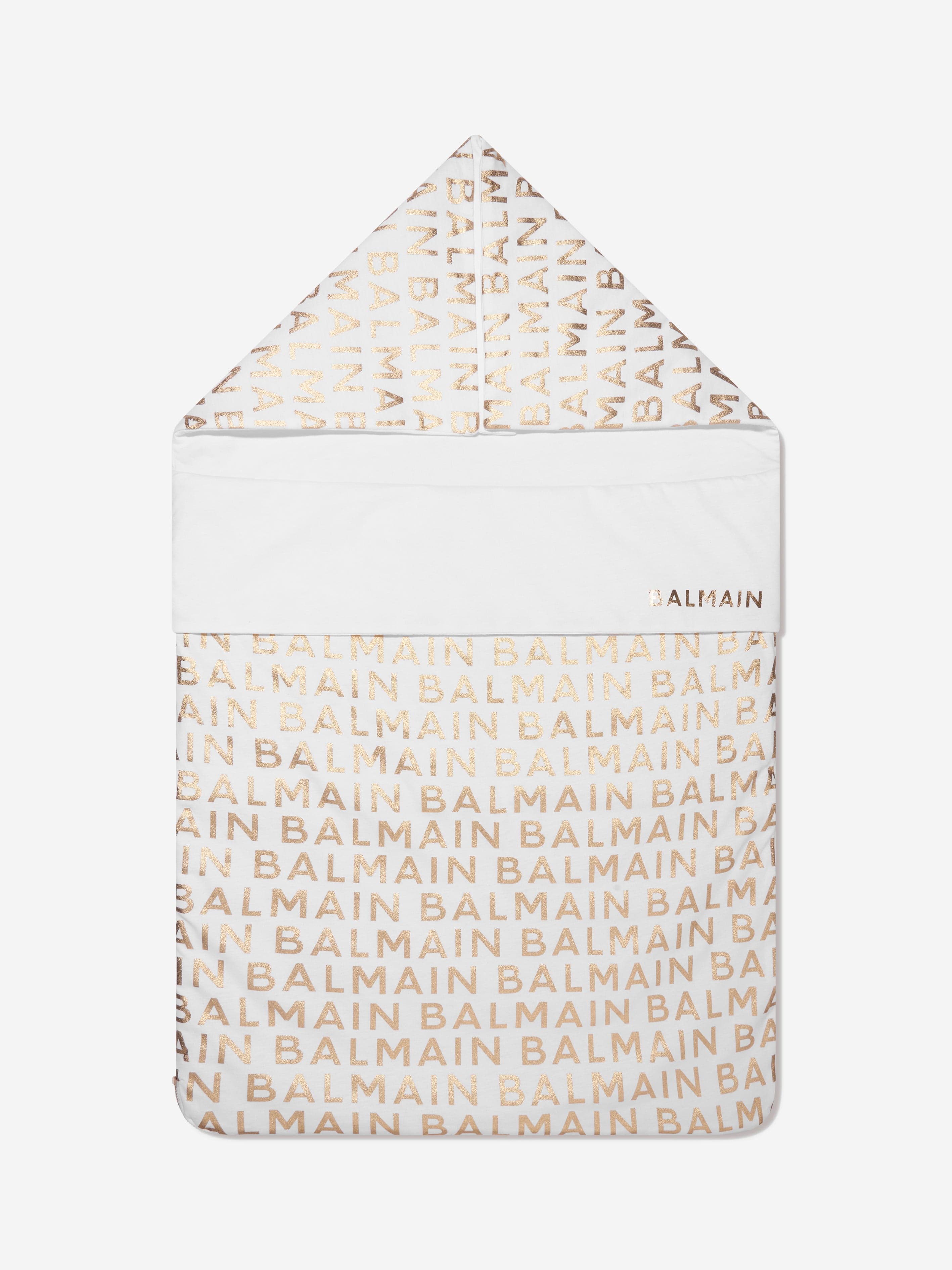 Balmain Baby Logo Nest in Gold