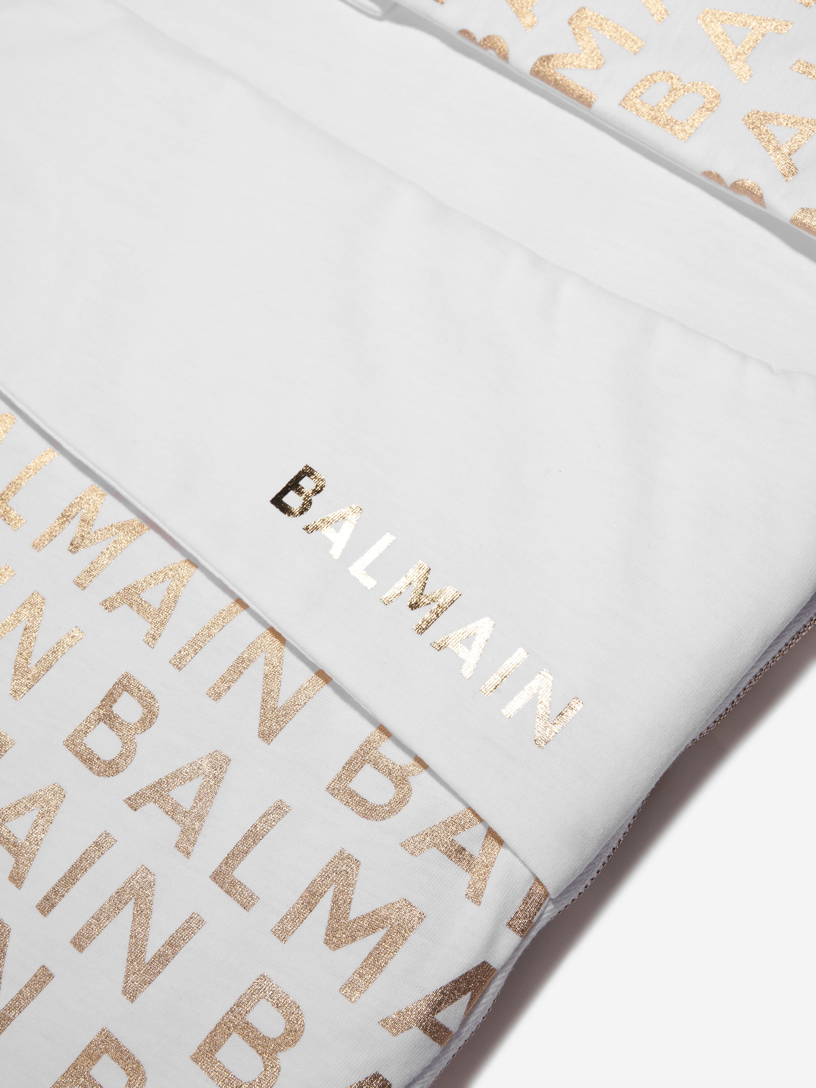 Balmain Baby Logo Nest in Gold