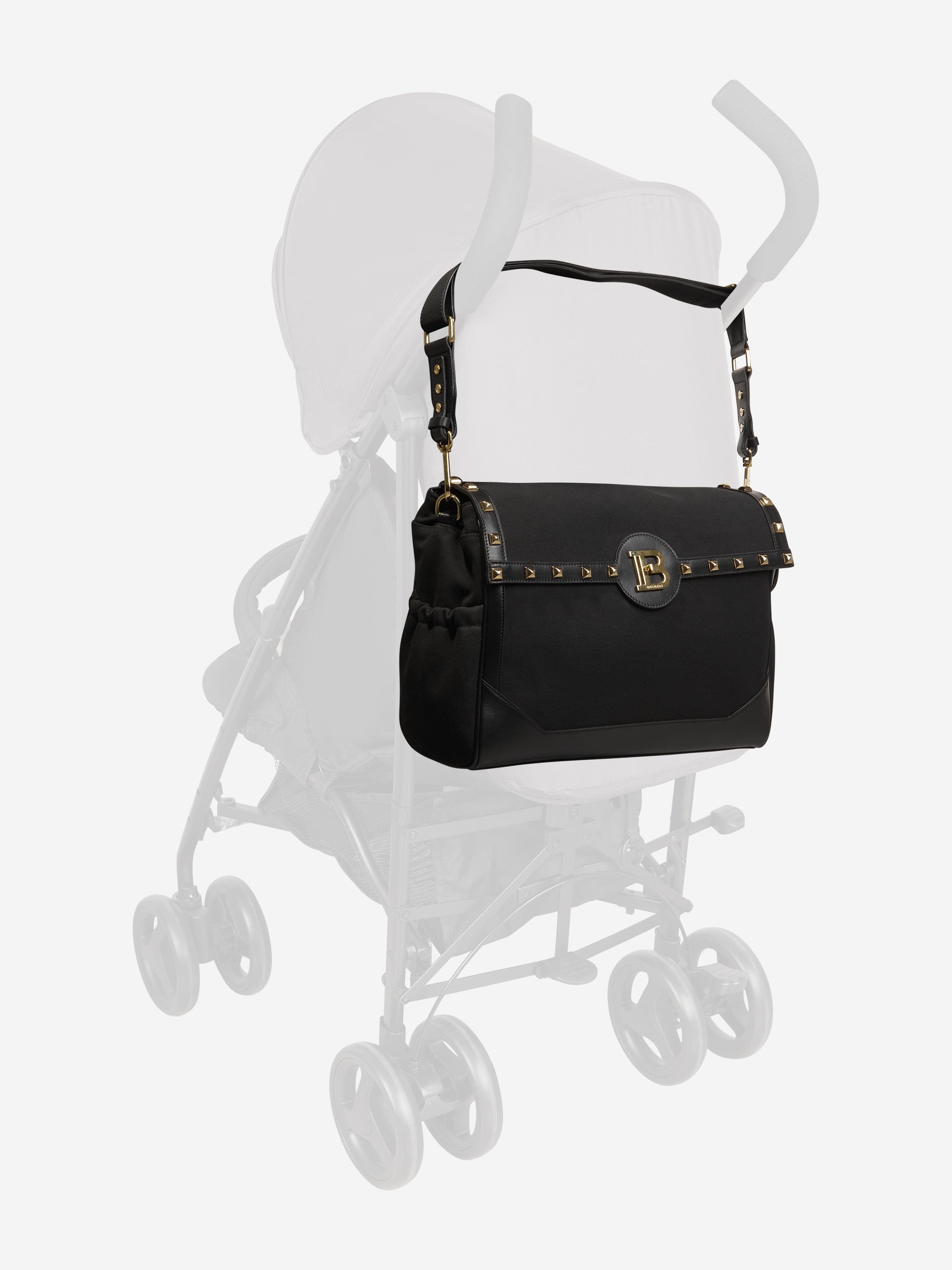 Balmain Baby Changing Bag in Black