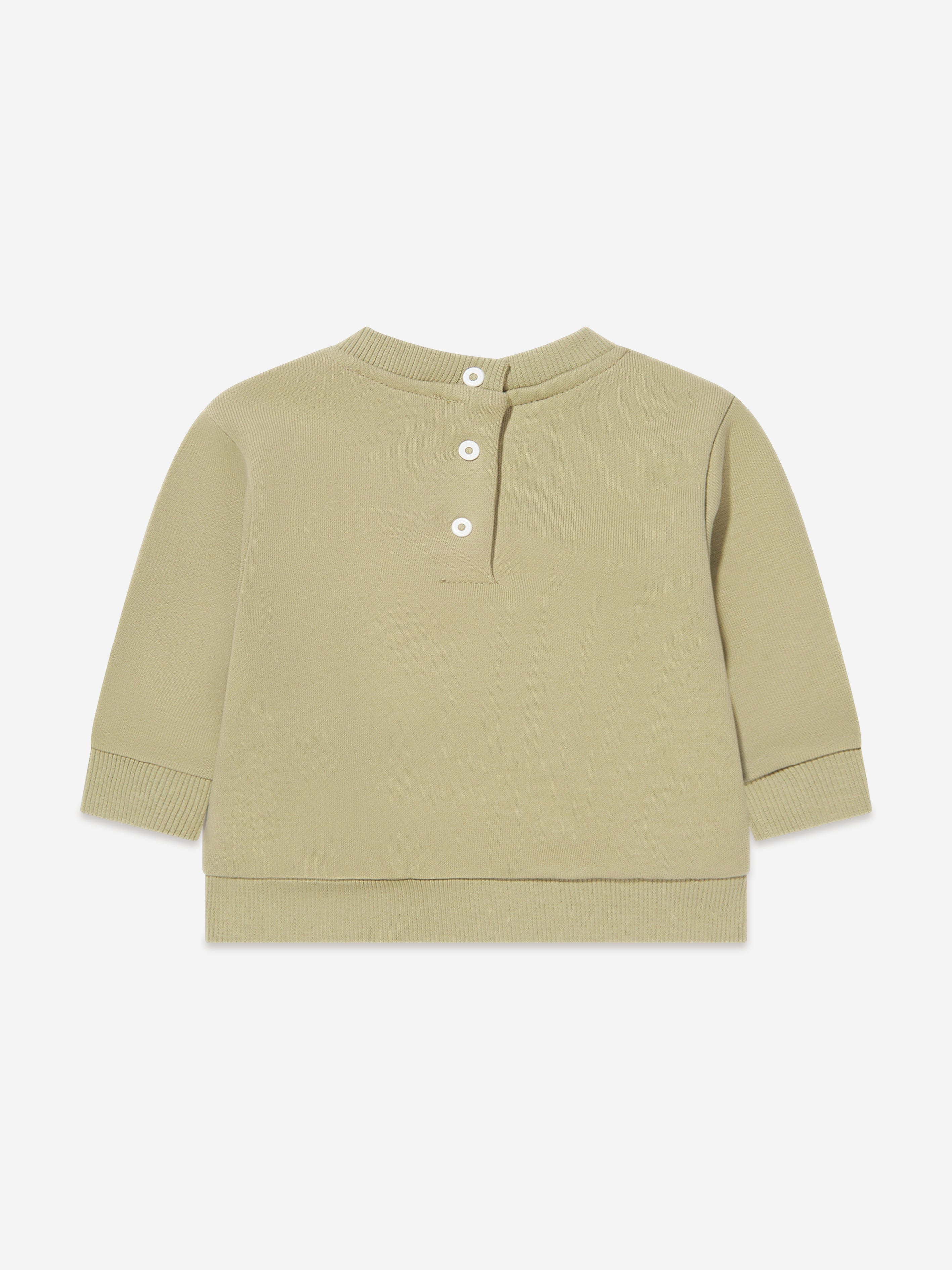 Balmain Baby Logo Sweatshirt in Green