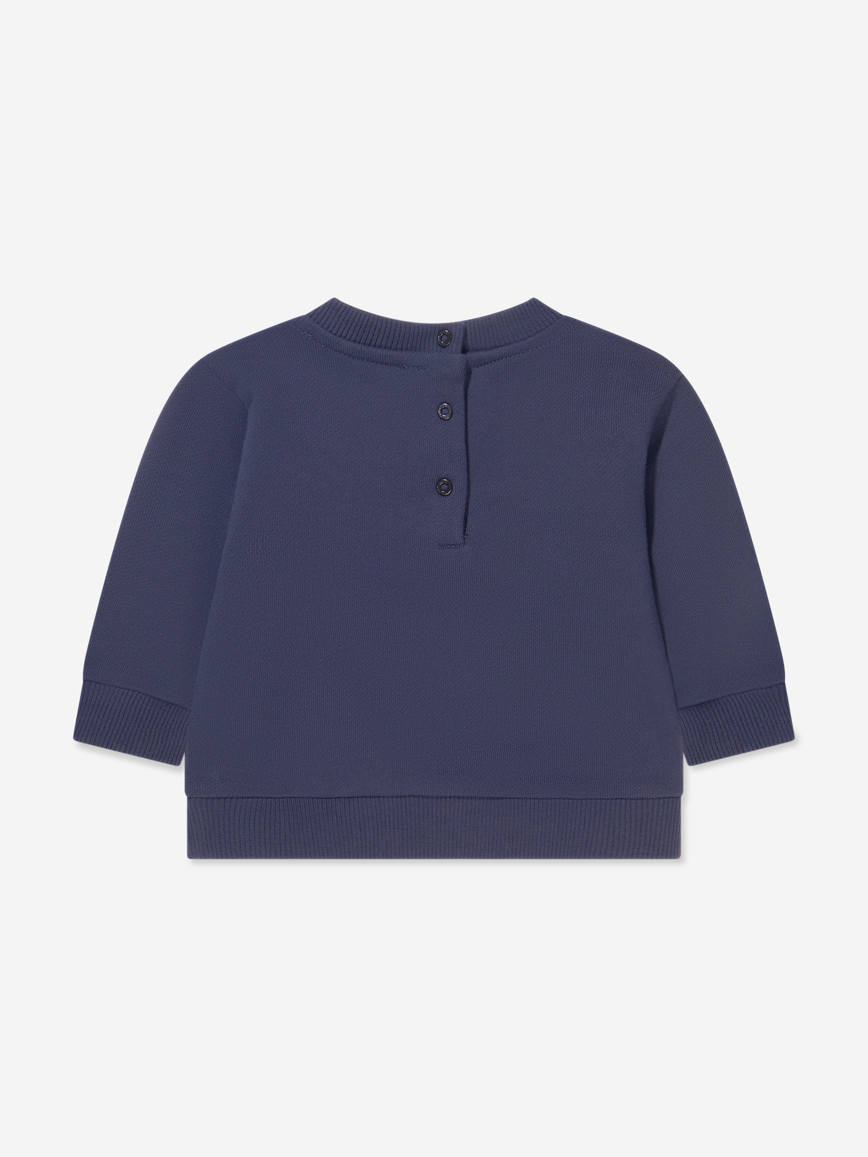 Balmain Baby Logo Sweatshirt in Navy