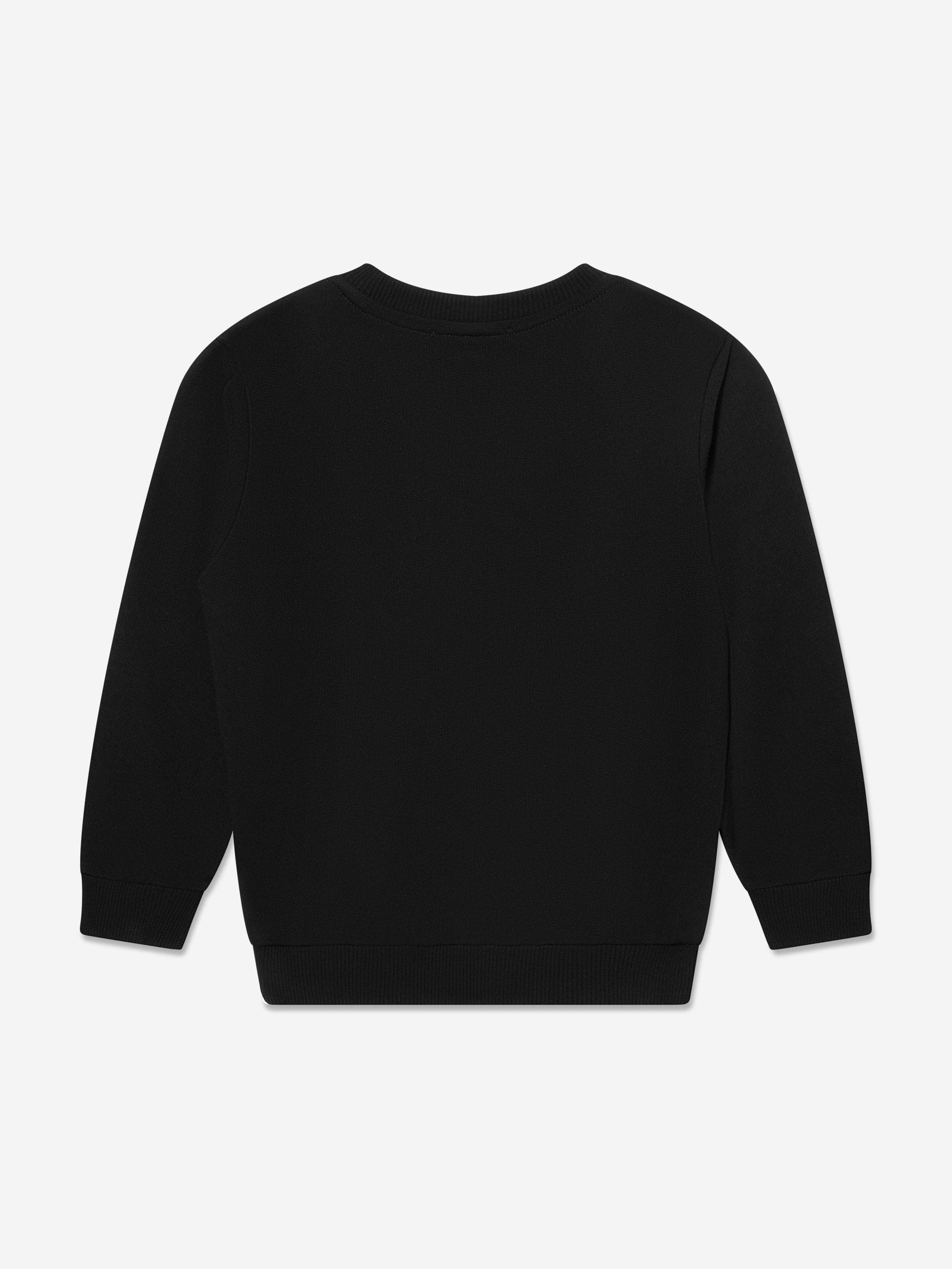 Balmain Kids Logo Sweatshirt in Black