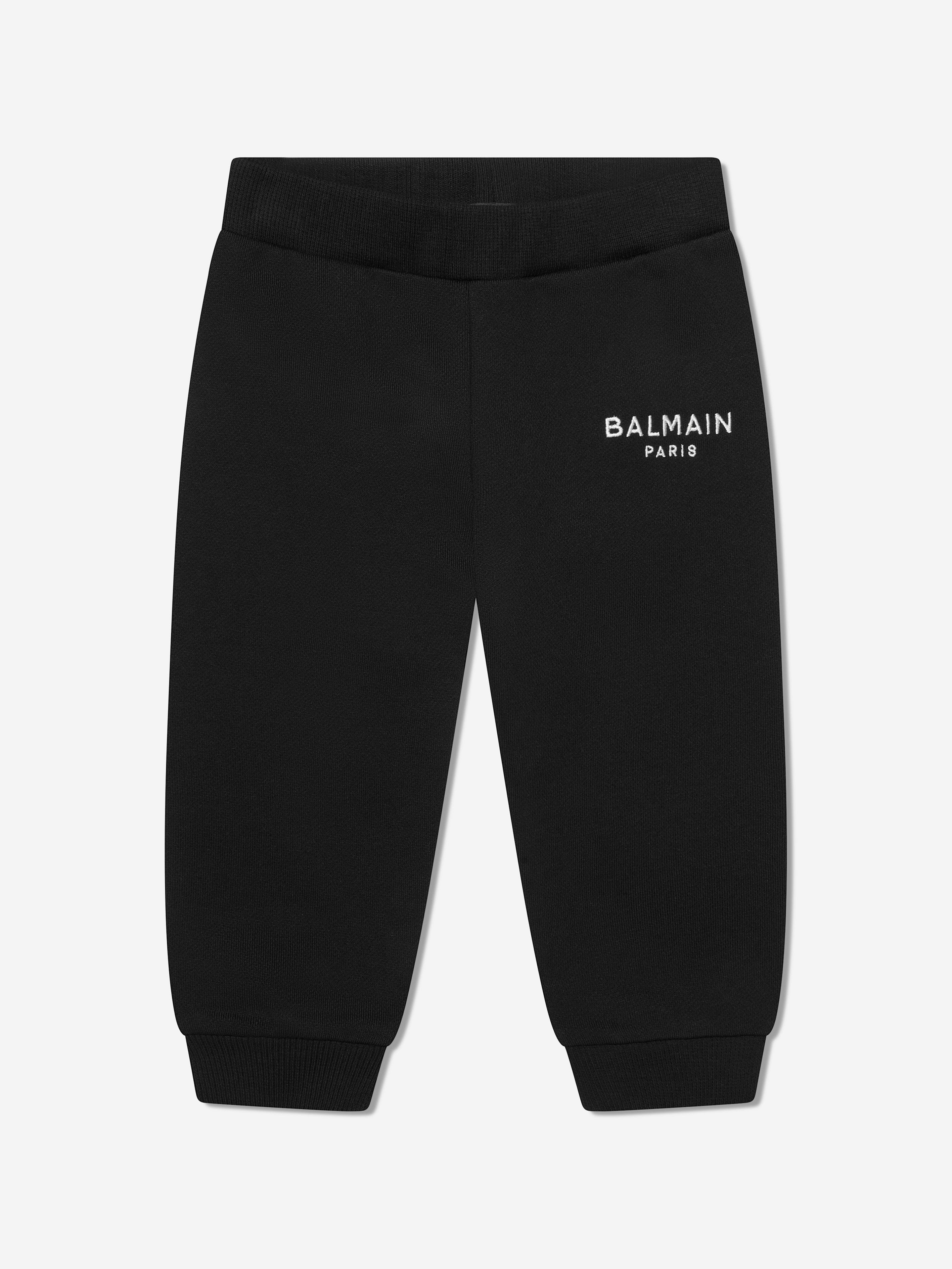 Balmain Baby Logo Joggers in Black