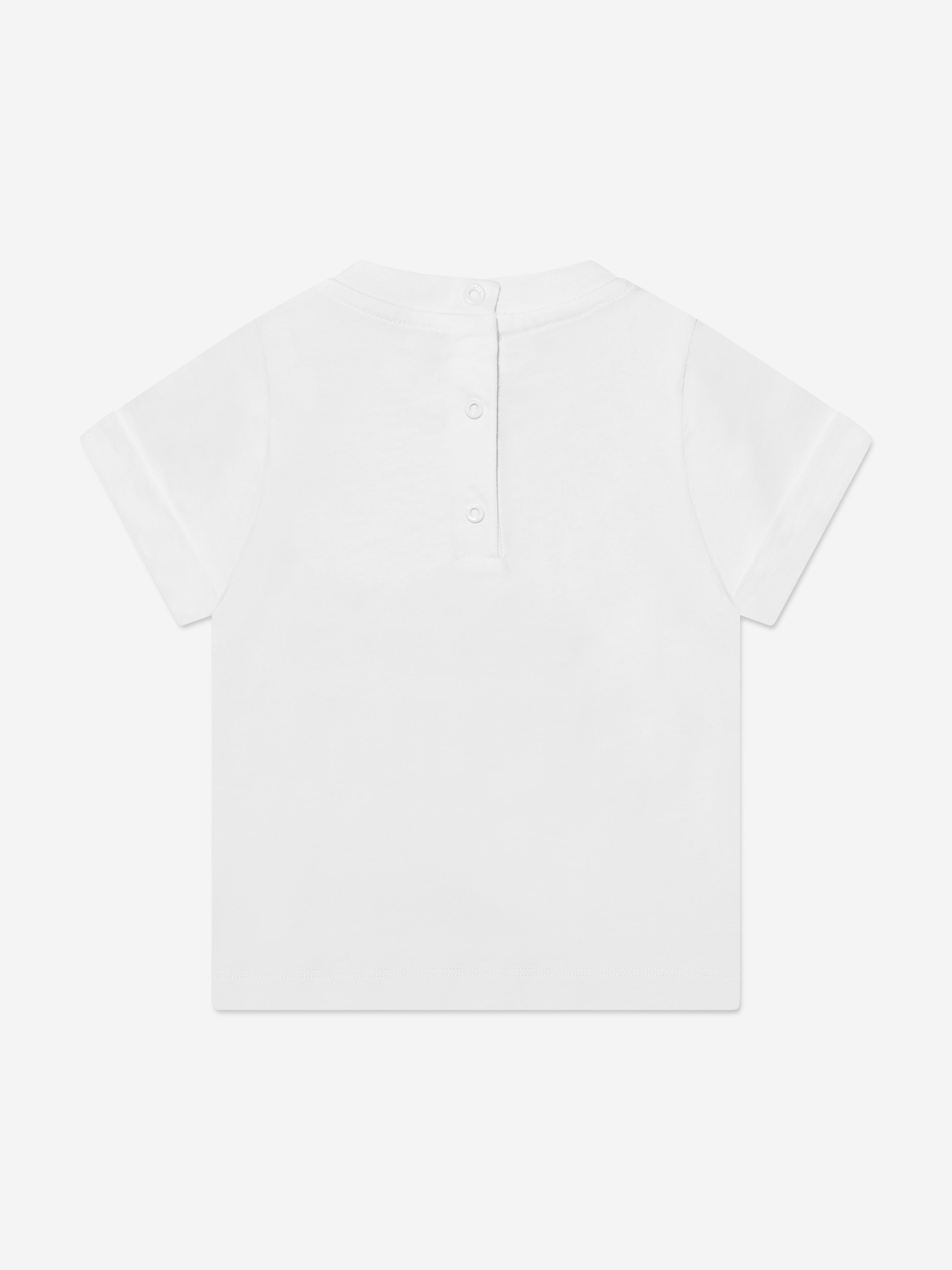 Balmain Baby Logo T-Shirt in White