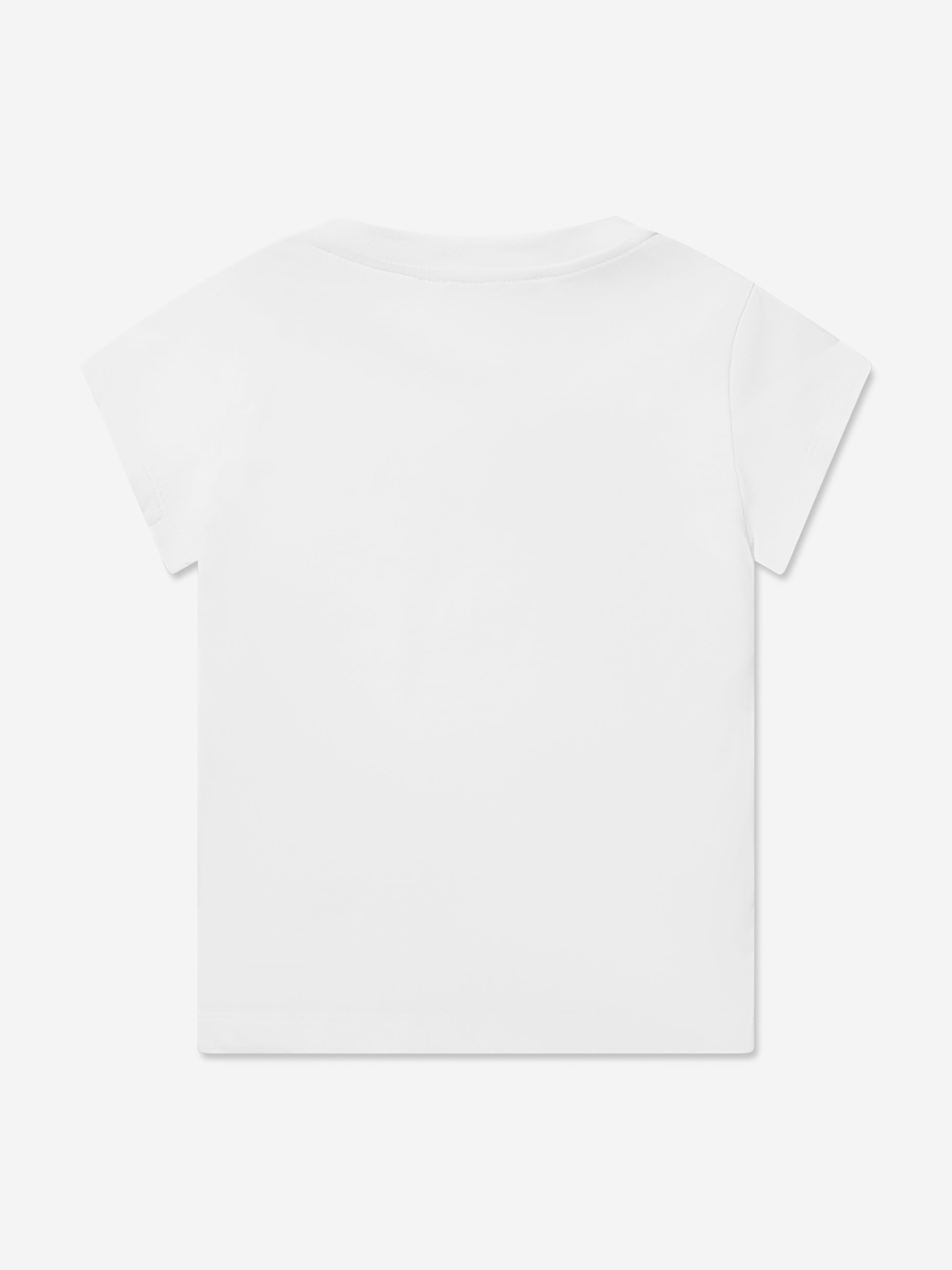 Balmain Girls Logo T-Shirt in White