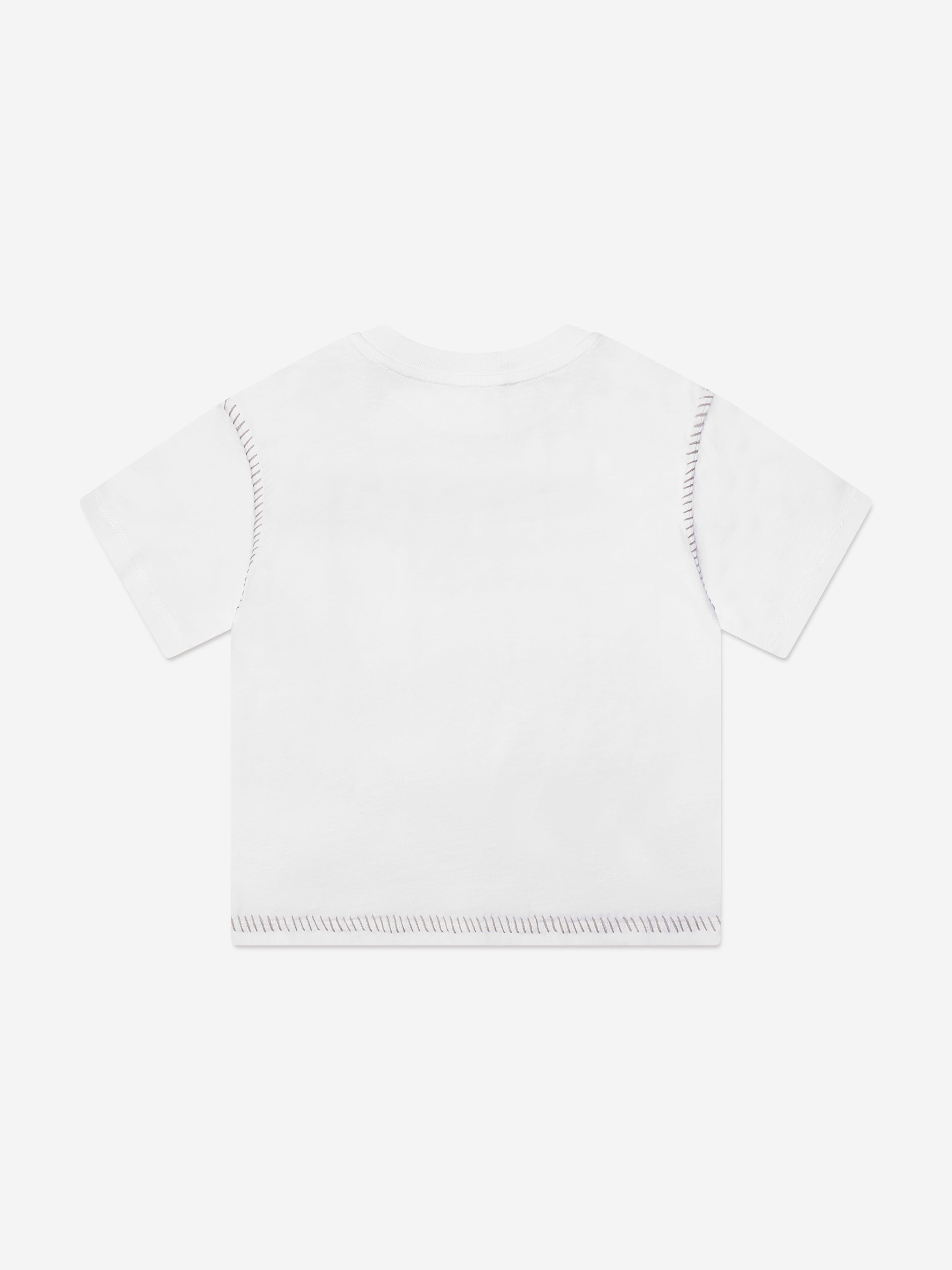 Balmain Boys Logo T-Shirt in White