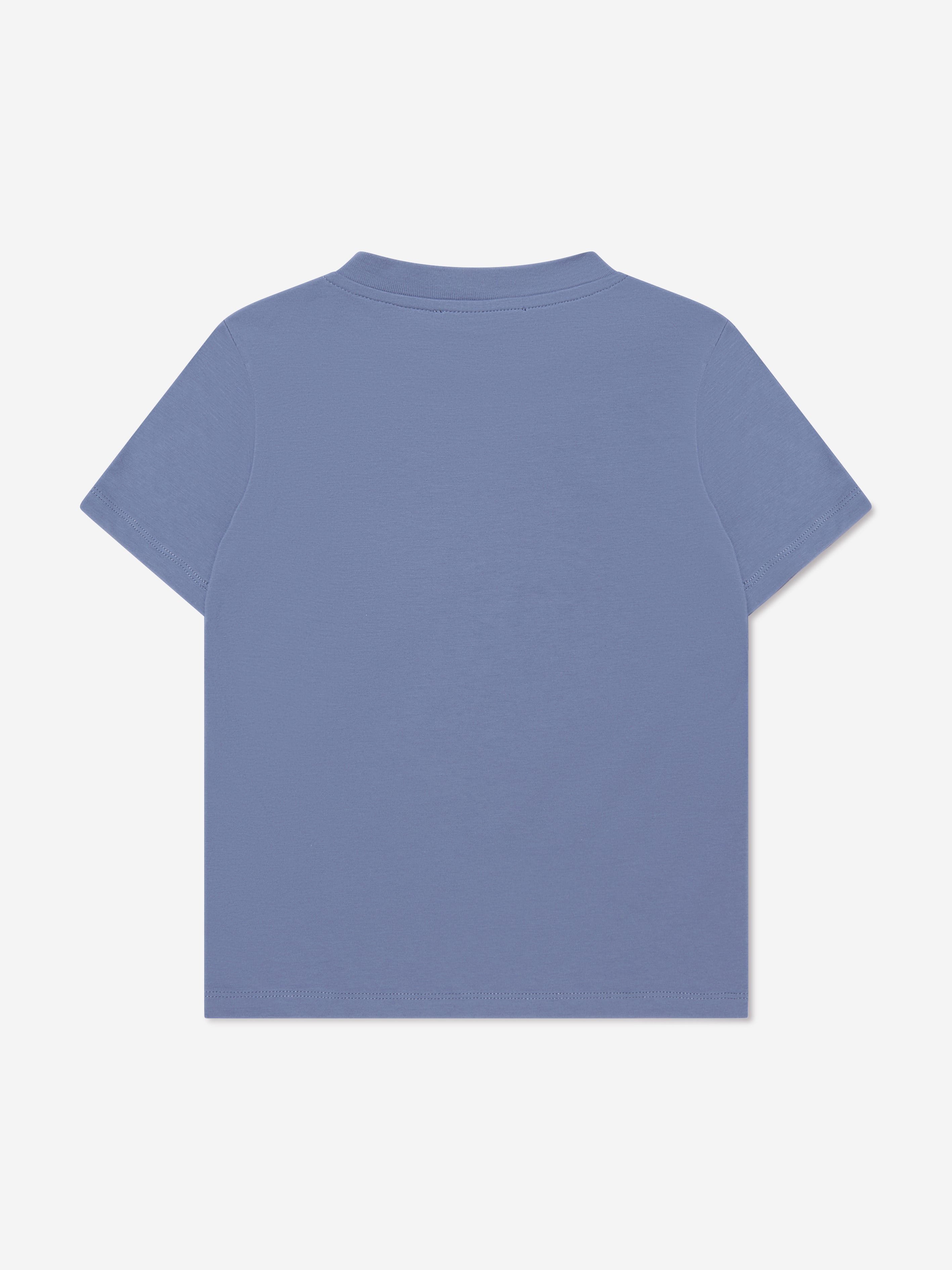 Balmain Boys Logo T-Shirt in Blue