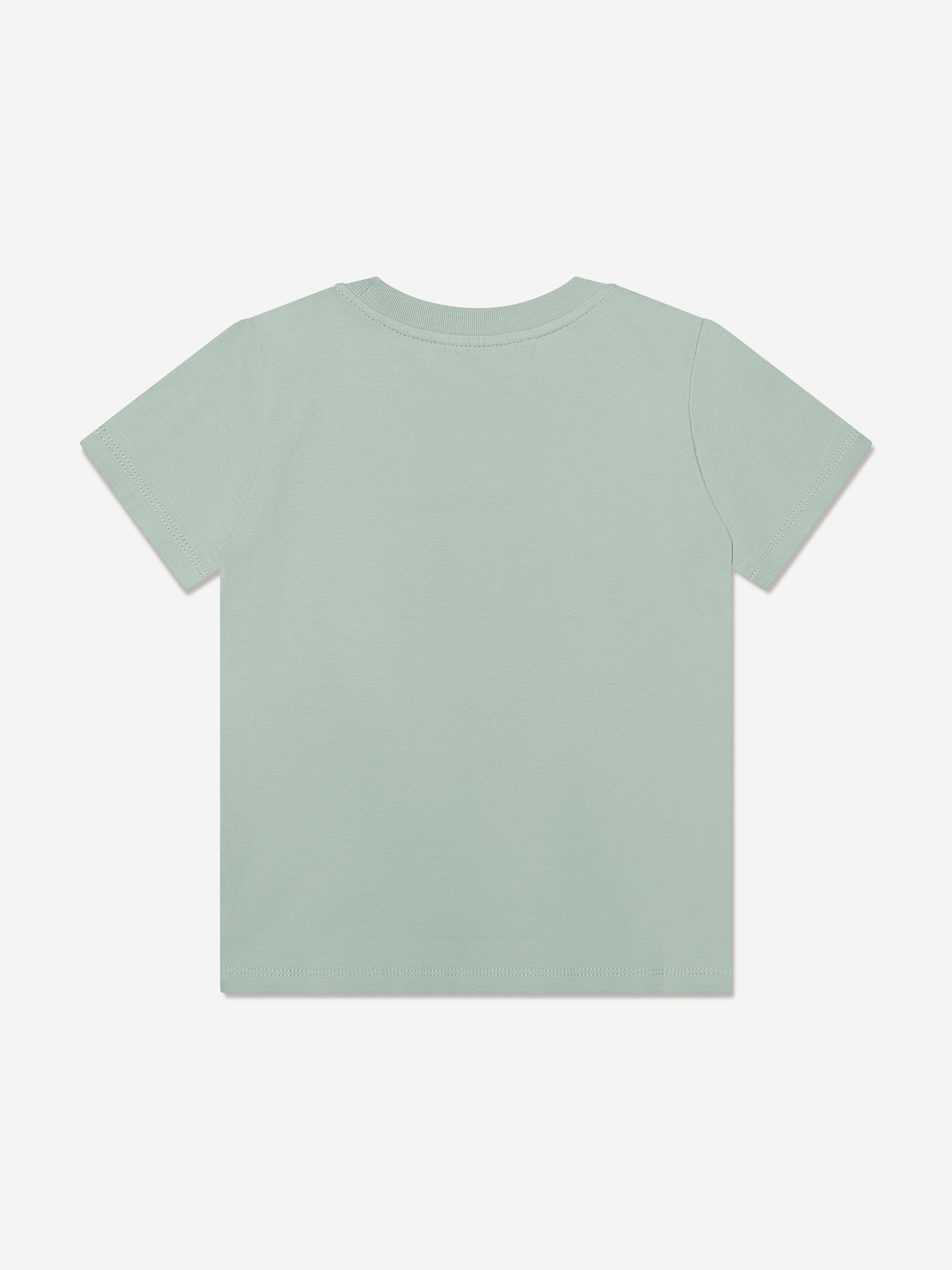 Balmain Boys Logo T-Shirt in Green