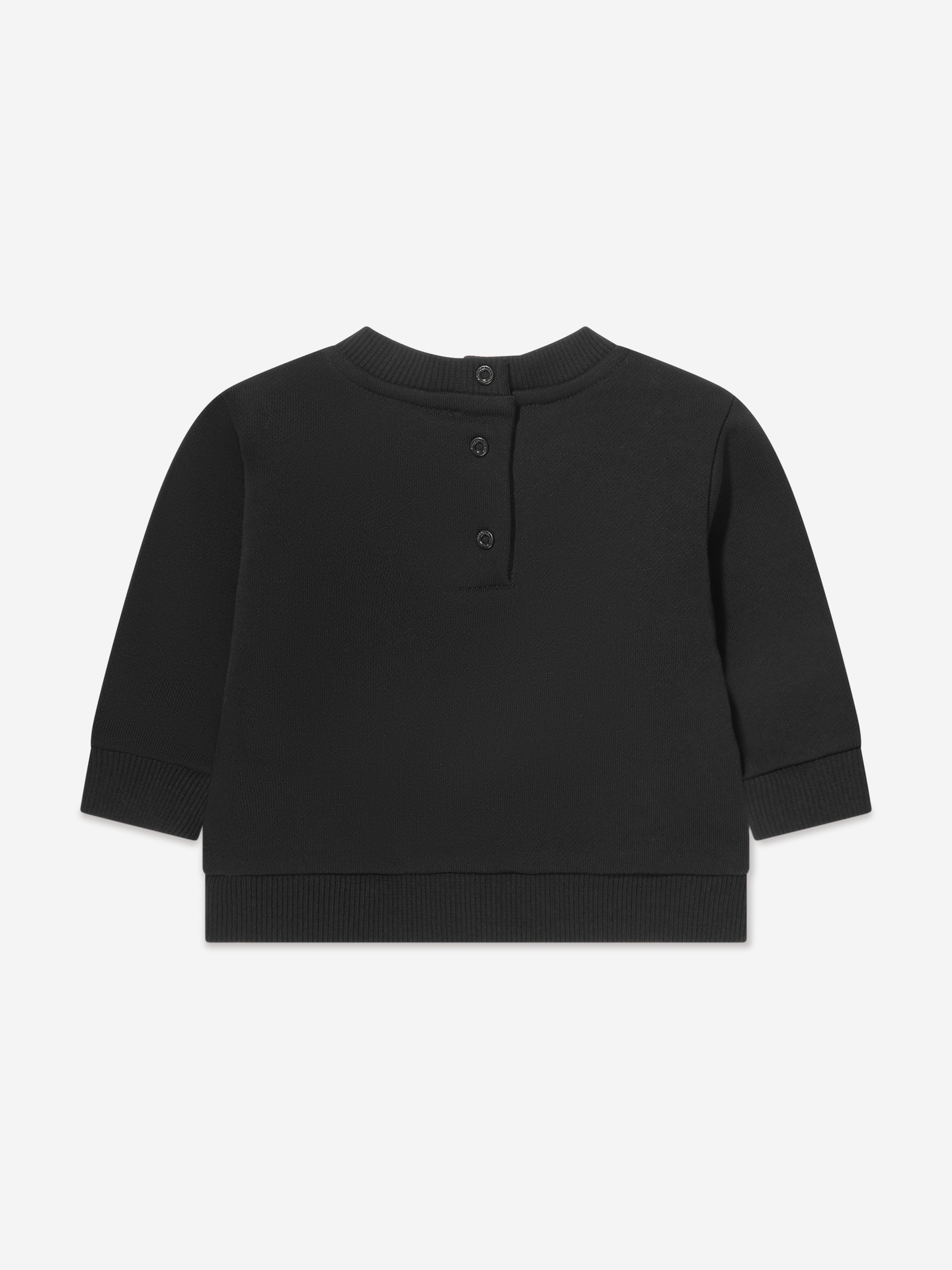 Balmain Baby Boys Logo Sweatshirt in Black