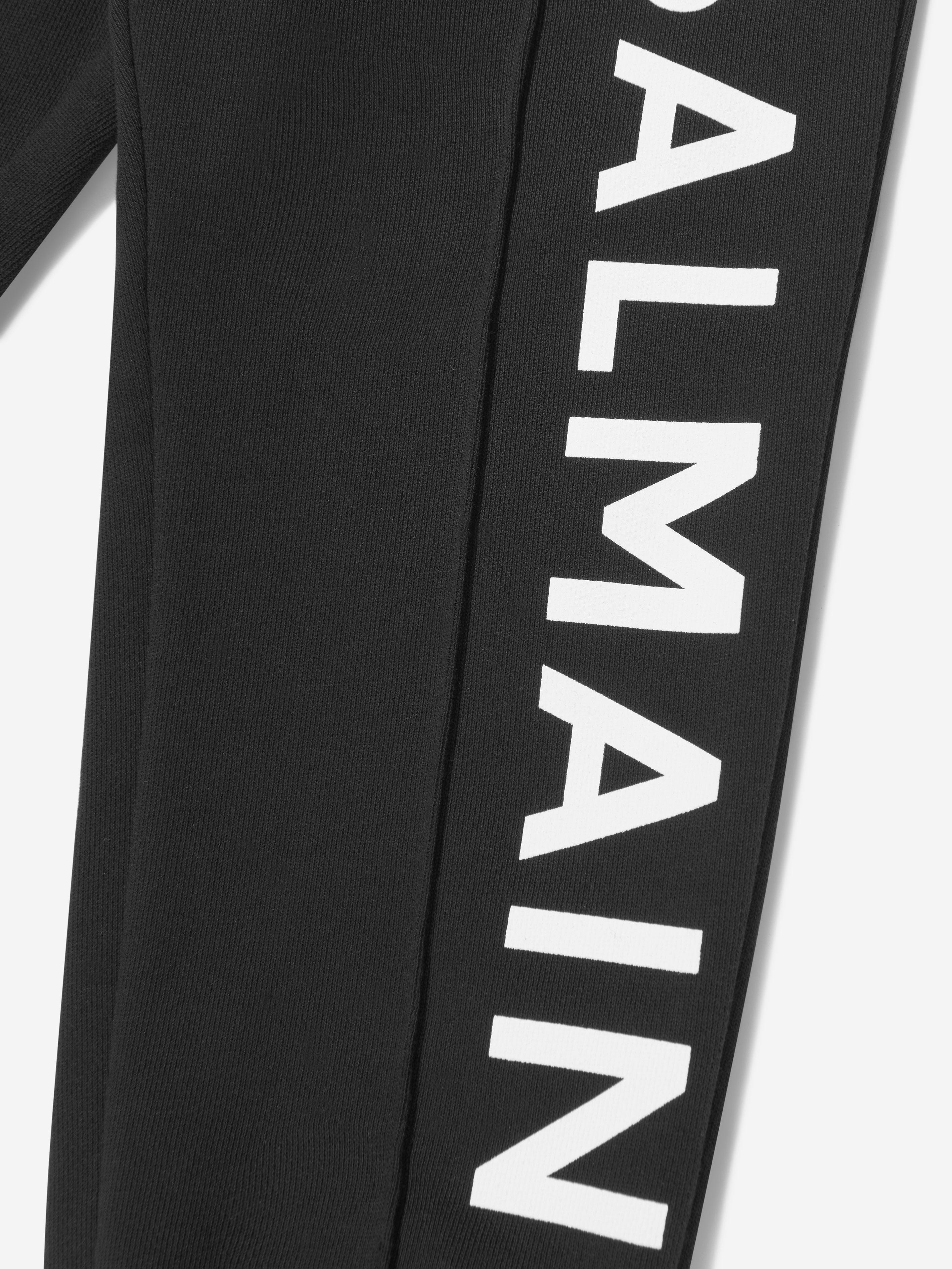 Balmain Kids Logo Joggers in Black