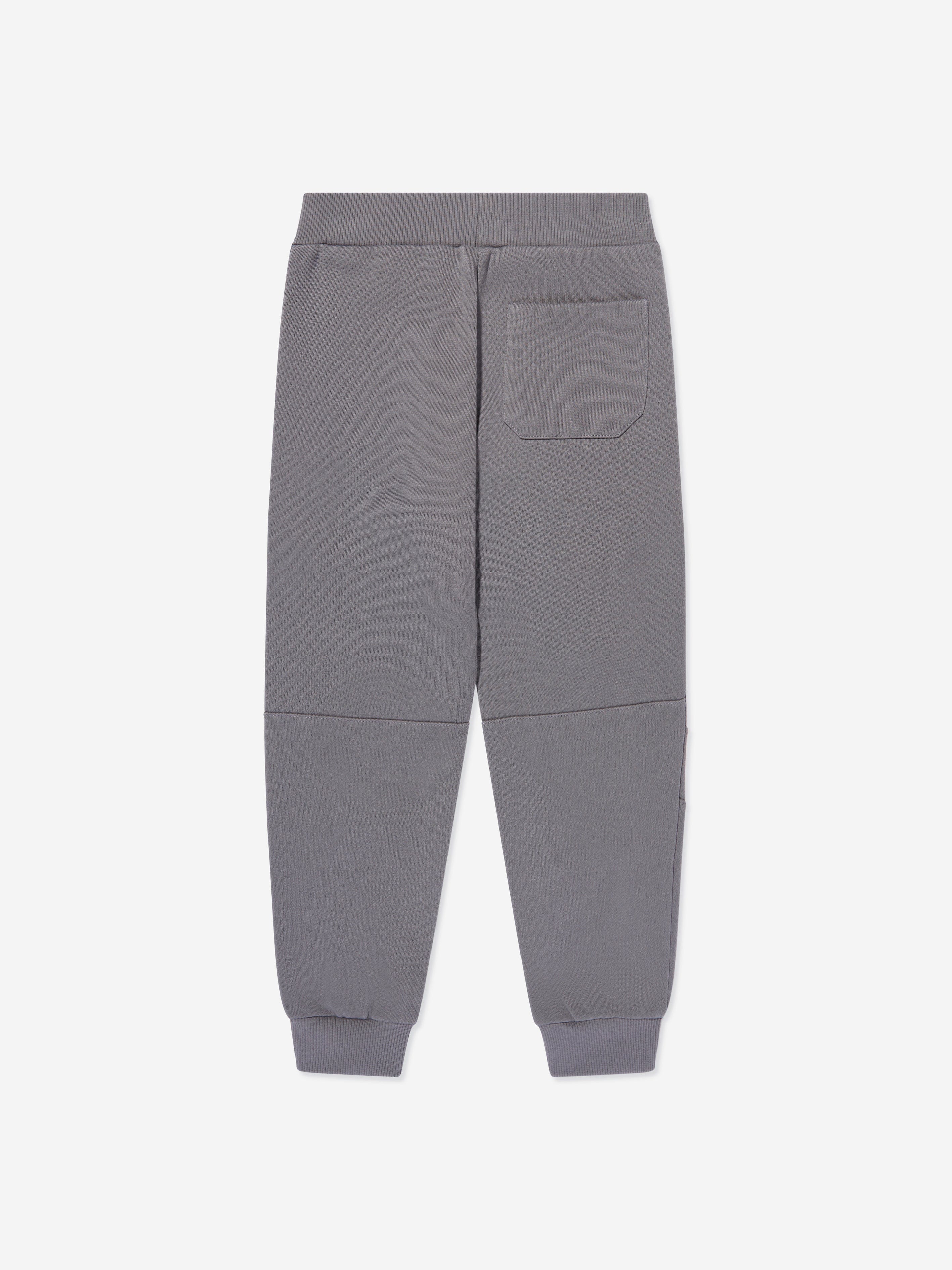 Balmain Boys Logo Joggers in Grey