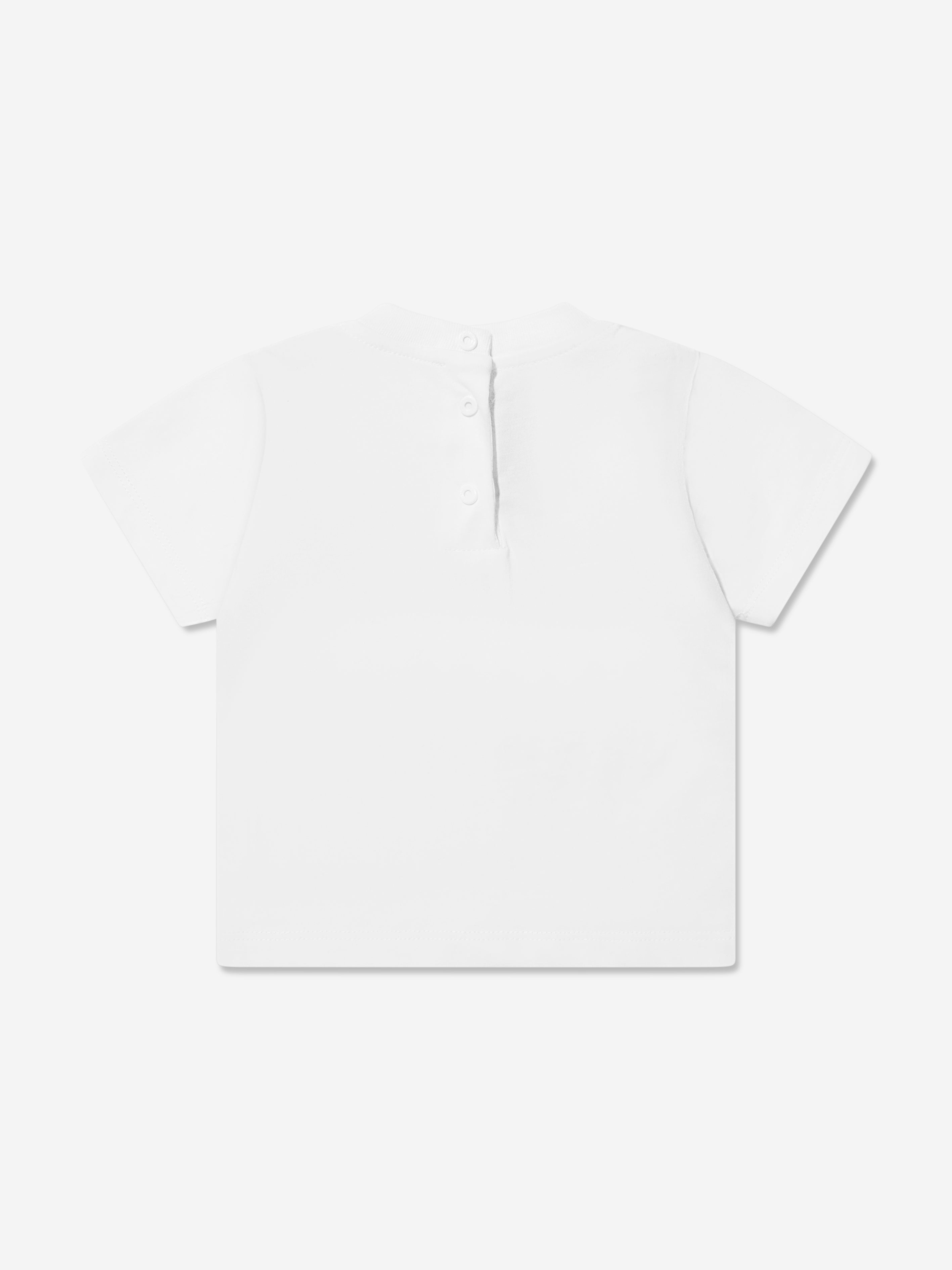 Balmain Baby Boys Logo T-Shirt in White