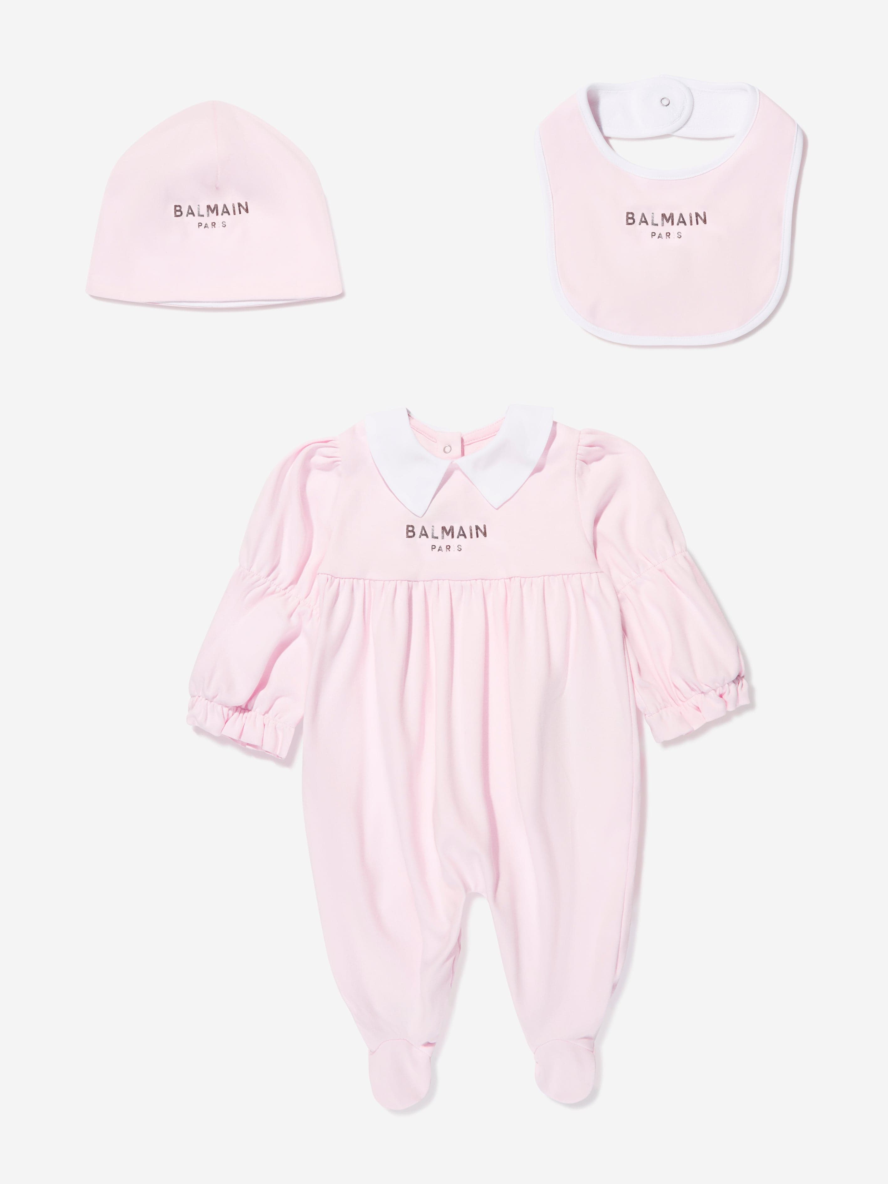 Balmain Baby Girls Maternity Gift Set in Pink