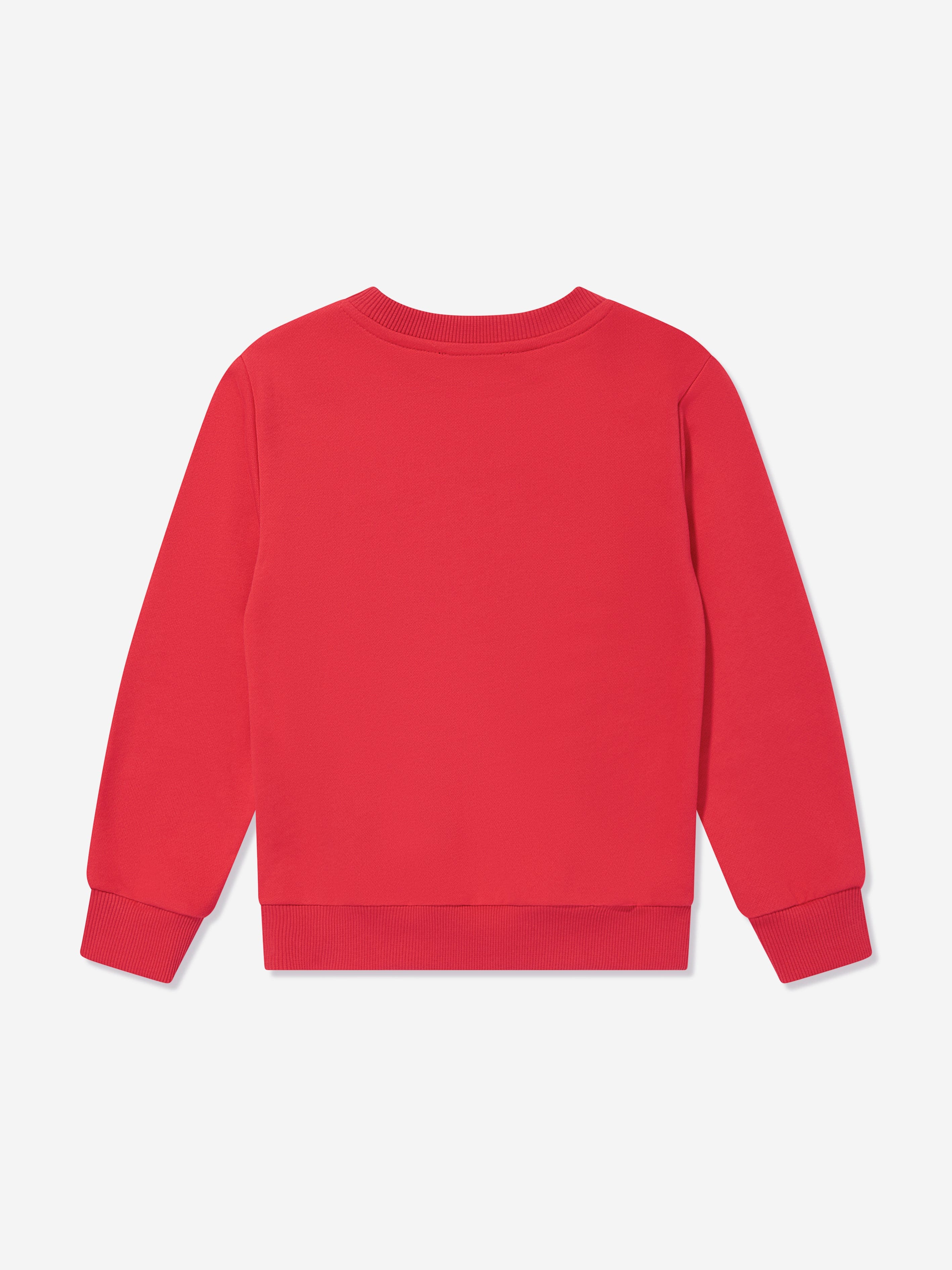 Balmain Kids Logo Sweatshirt in Red