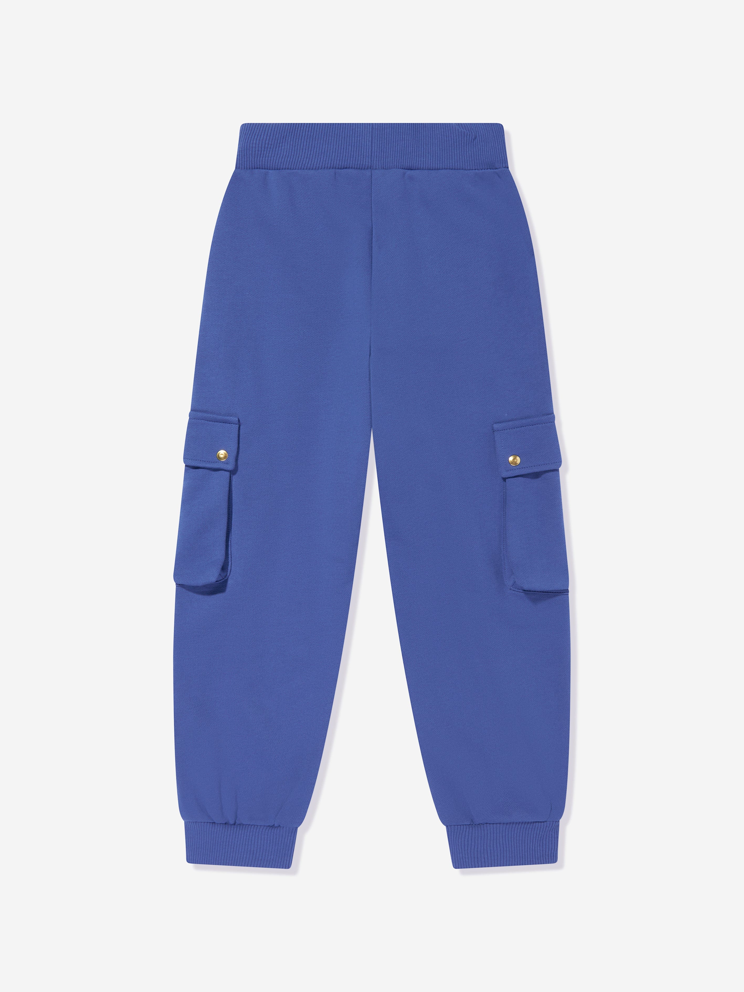 Balmain Boys Cargo Joggers in Blue